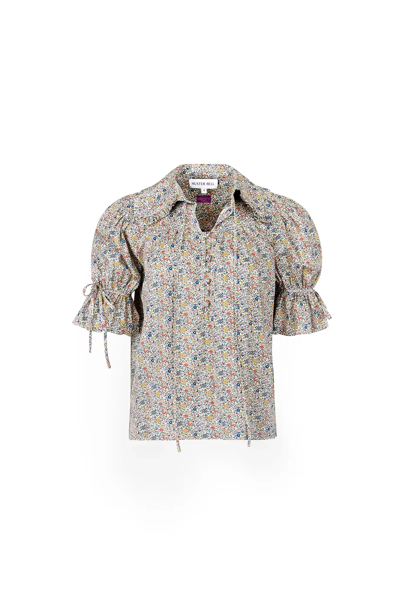 Mayfair Blouse - Made with Liberty Fabric sold by Hunter Bell NYC product image thumbnail 5