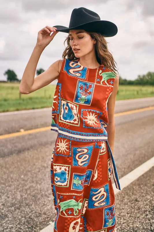 Luna Top sold by Hunter Bell NYC