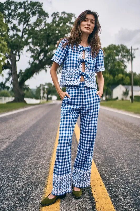 Juno Pant made by Hunter Bell NYC