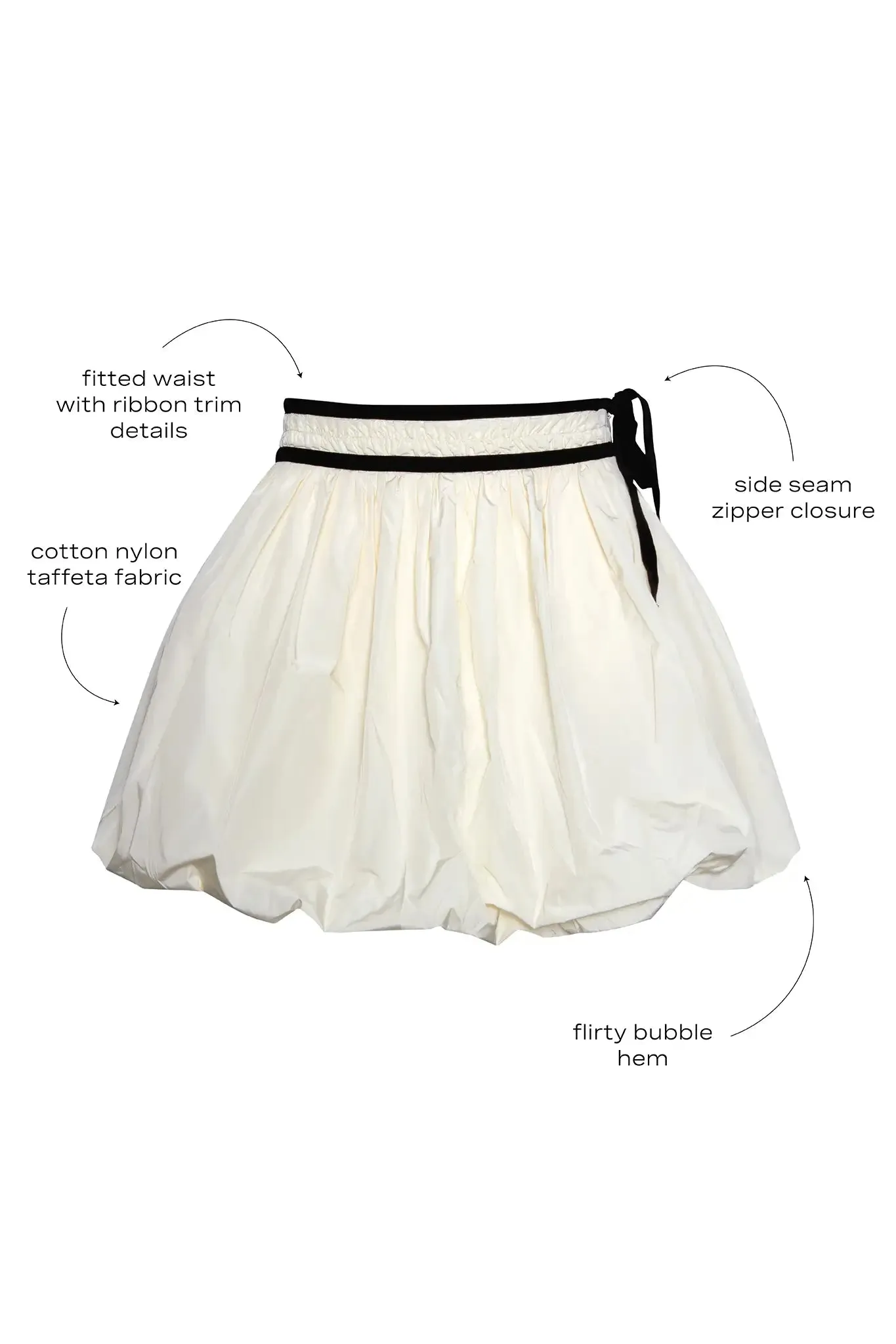 Angelina Skirt sold by Hunter Bell NYC product image thumbnail 5