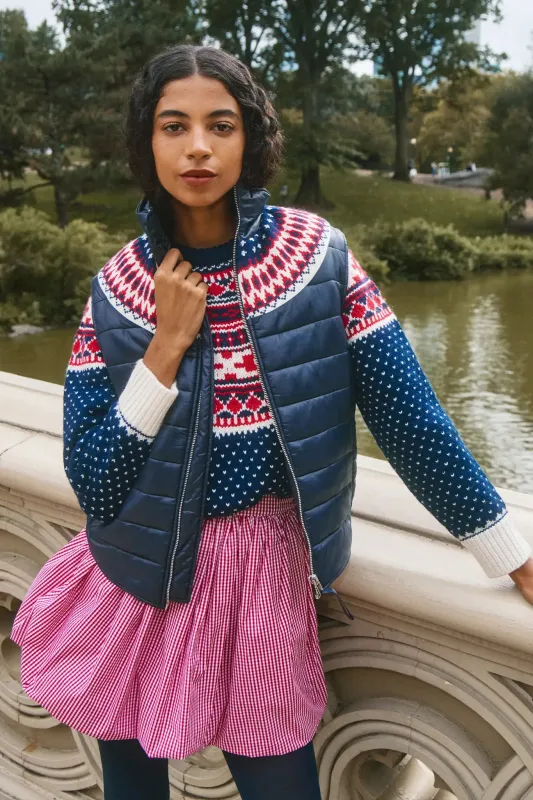 Brady Vest made by Hunter Bell NYC