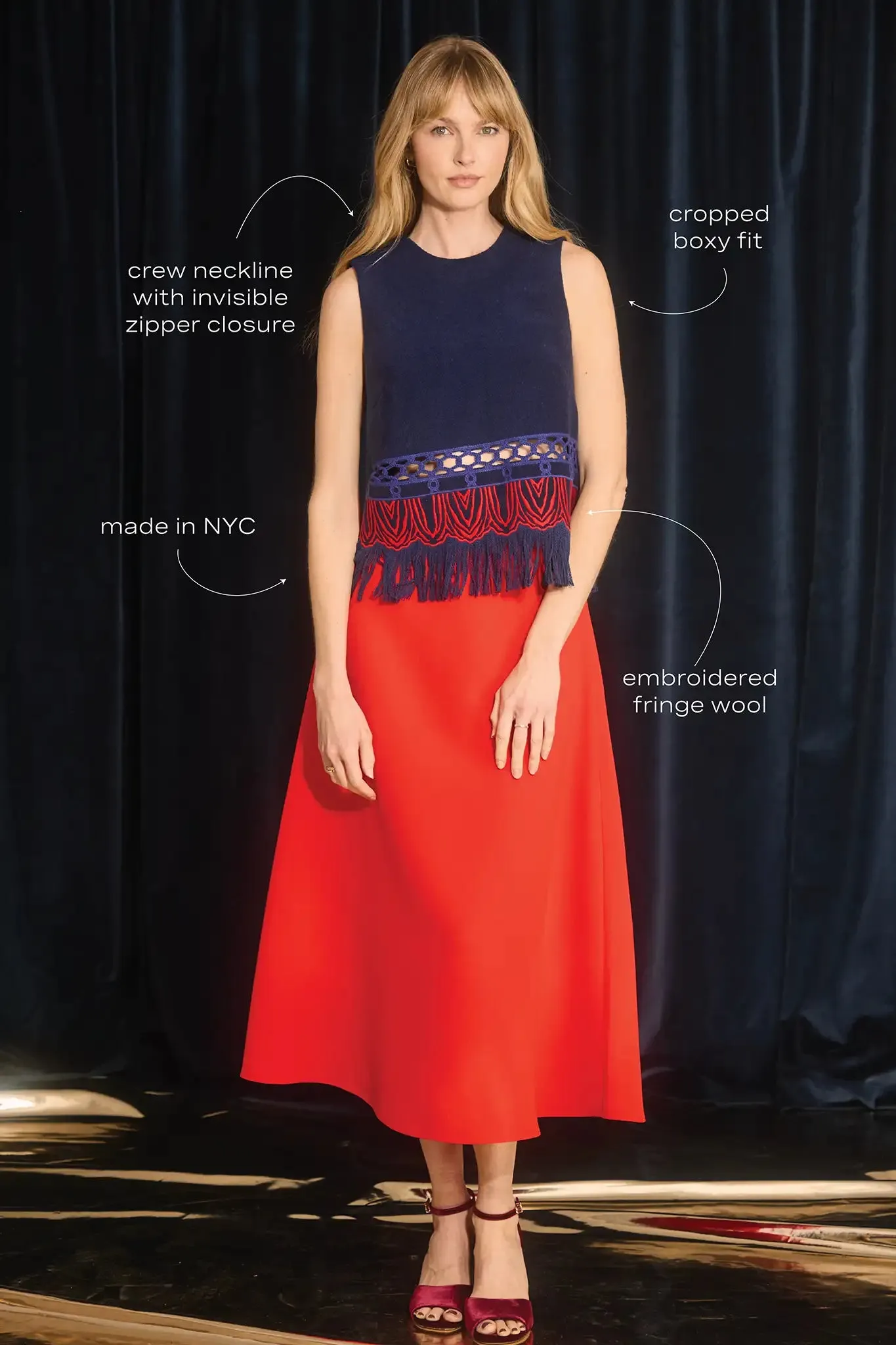 Astor Top sold by Hunter Bell NYC product image thumbnail 5