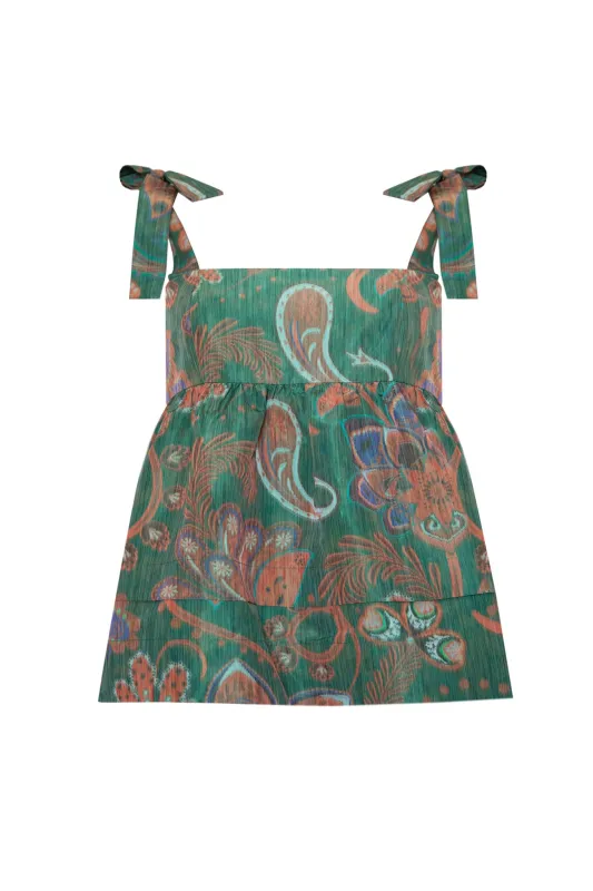 Pruett Taffeta Top made by Hunter Bell NYC