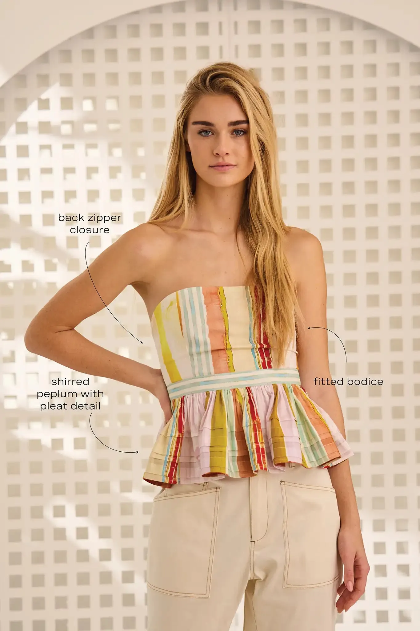 Vera Top sold by Hunter Bell NYC product image thumbnail 5