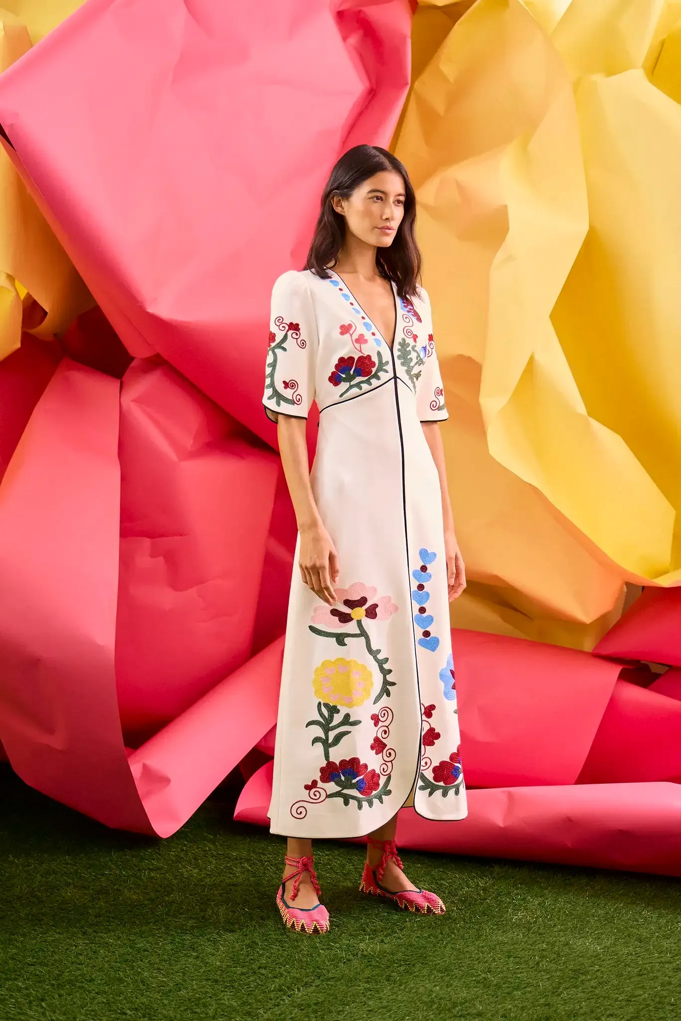 Margaritte Dress sold by Hunter Bell NYC product image thumbnail 3