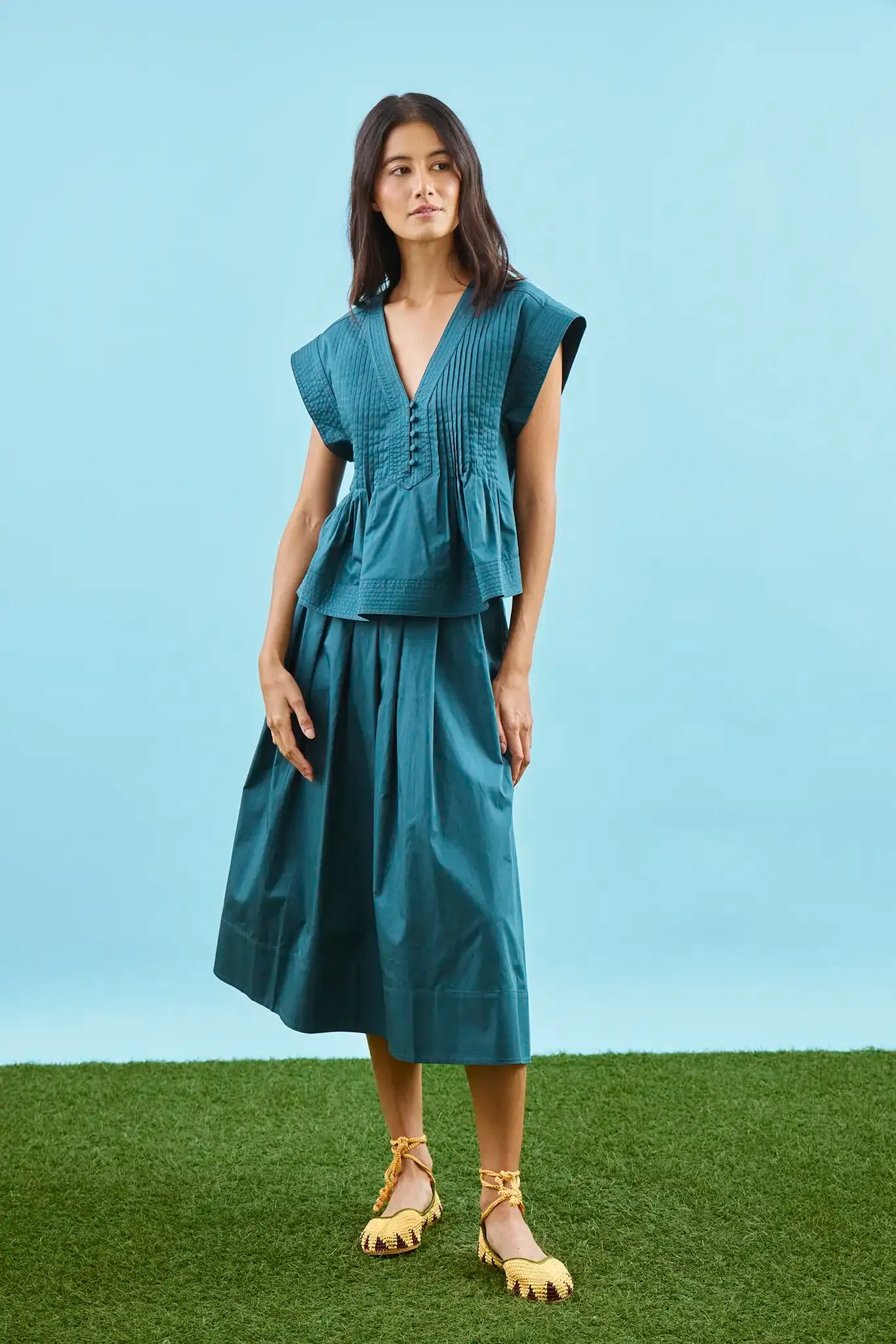 Maison Skirt sold by Hunter Bell NYC product image thumbnail 3