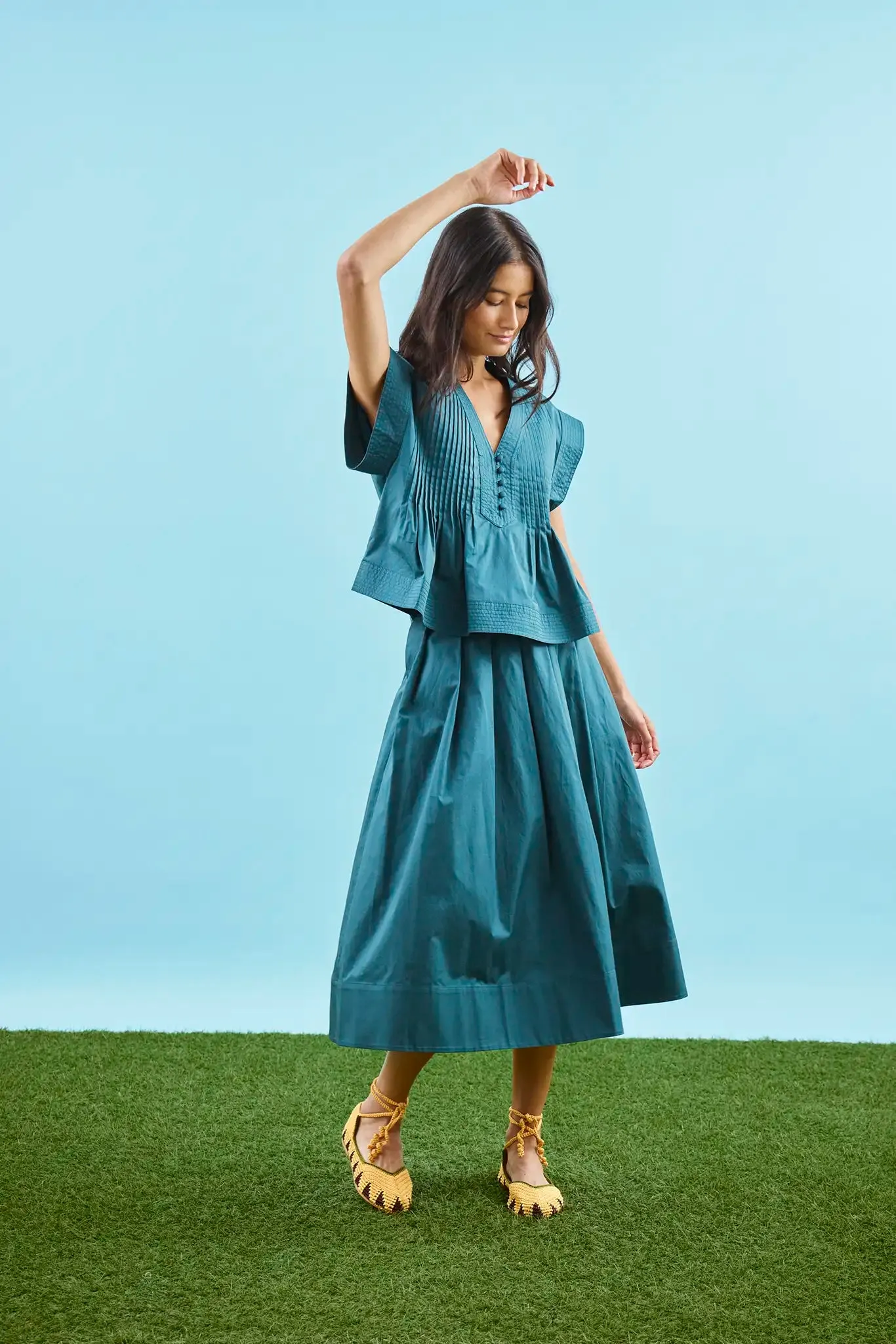 Maison Skirt sold by Hunter Bell NYC product image thumbnail 4