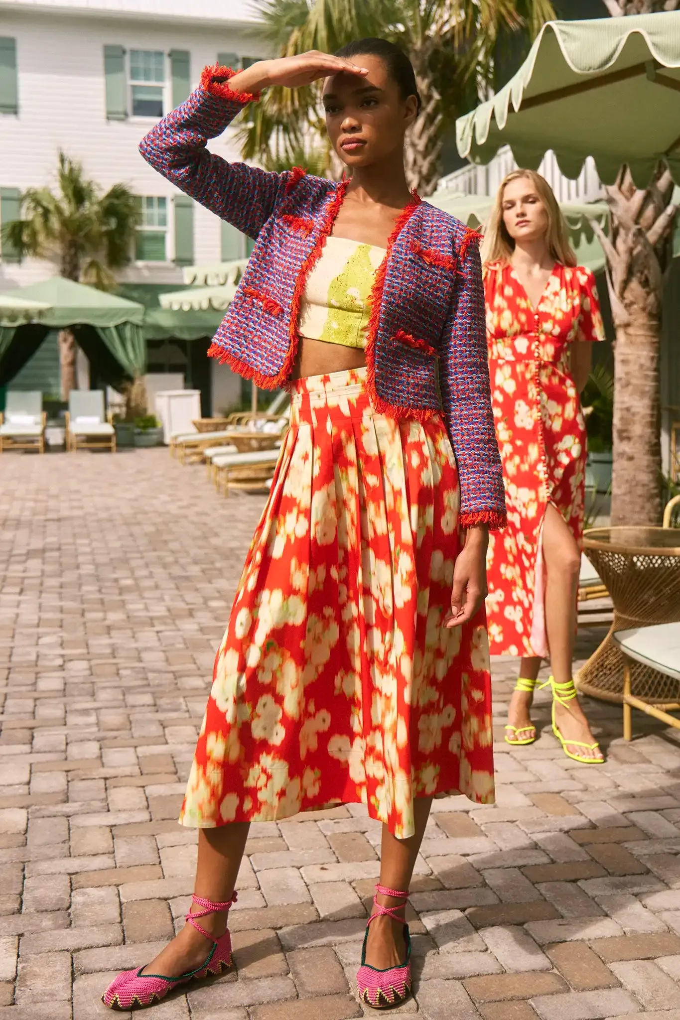 Maison Skirt sold by Hunter Bell NYC product image thumbnail 2