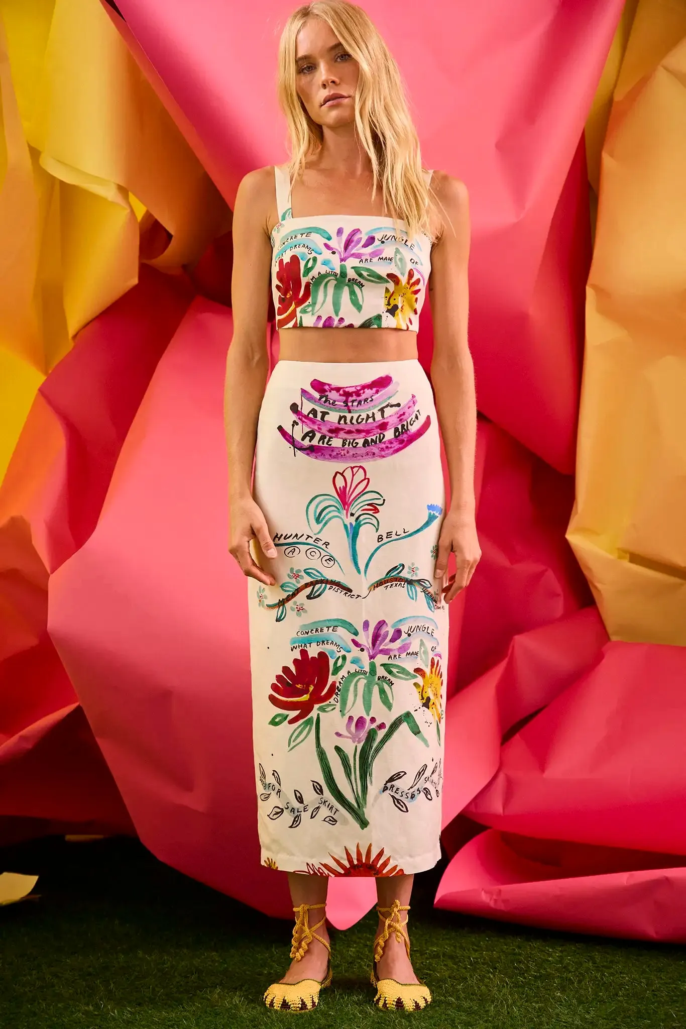 Lynne Skirt sold by Hunter Bell NYC product image thumbnail 2