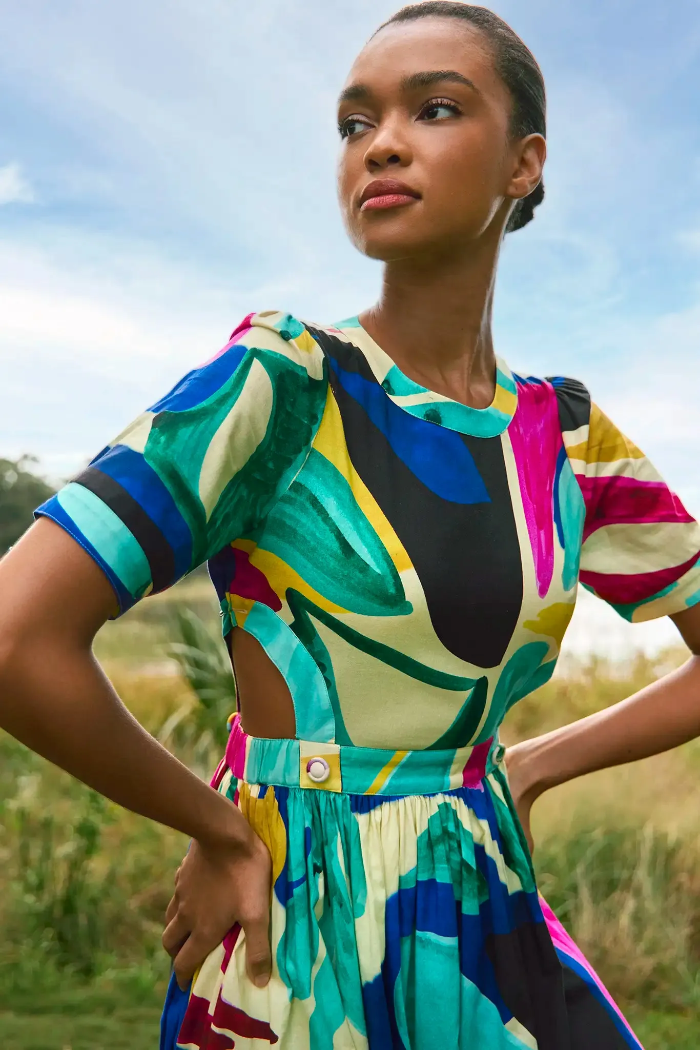 Jada Dress sold by Hunter Bell NYC product image thumbnail 2