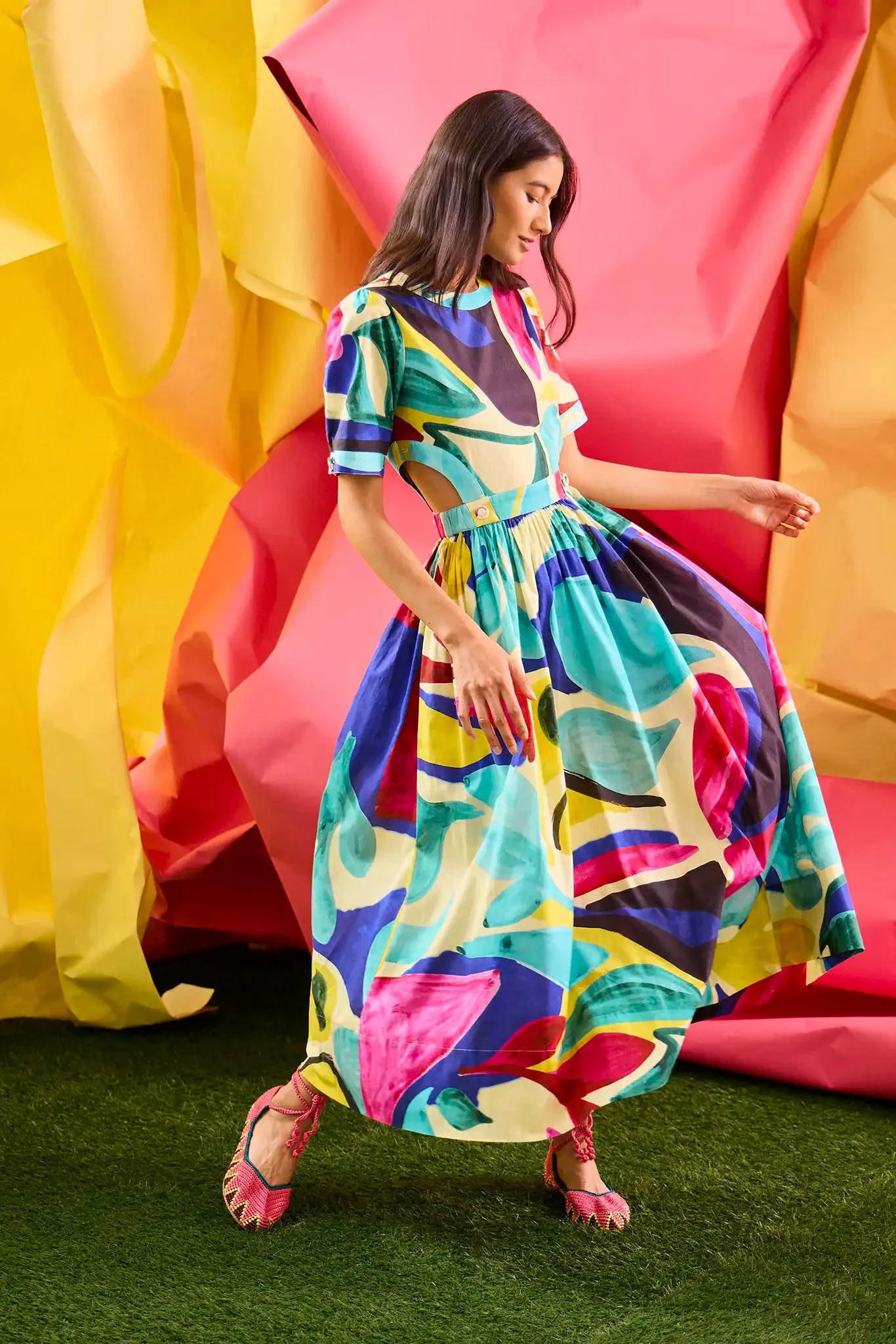 Jada Dress sold by Hunter Bell NYC product image thumbnail 4