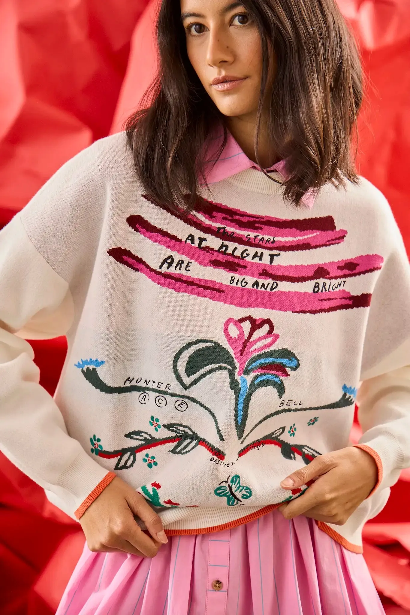 Elizabeth Sweater sold by Hunter Bell NYC