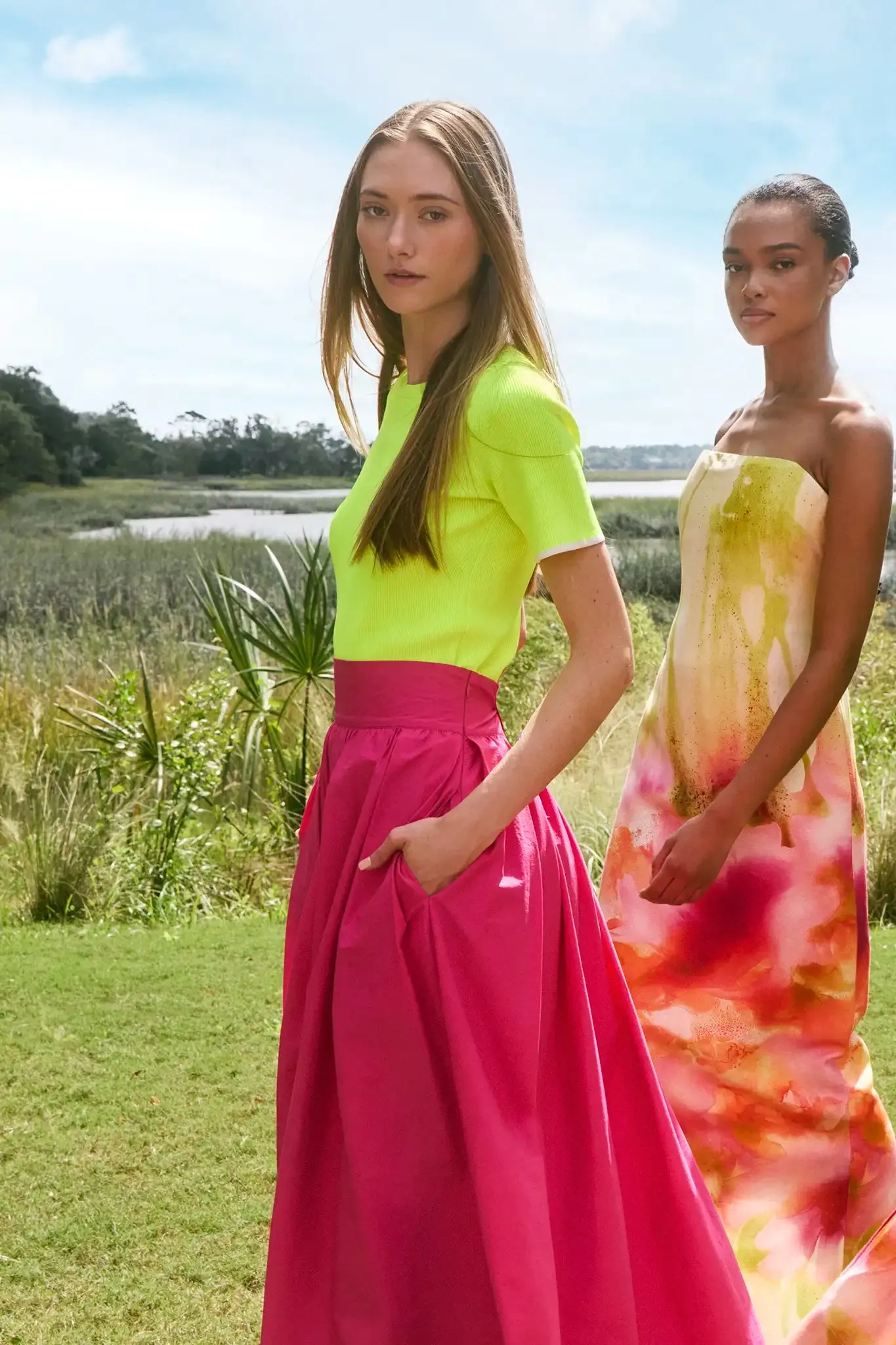 Avenue Skirt sold by Hunter Bell NYC product image thumbnail 2