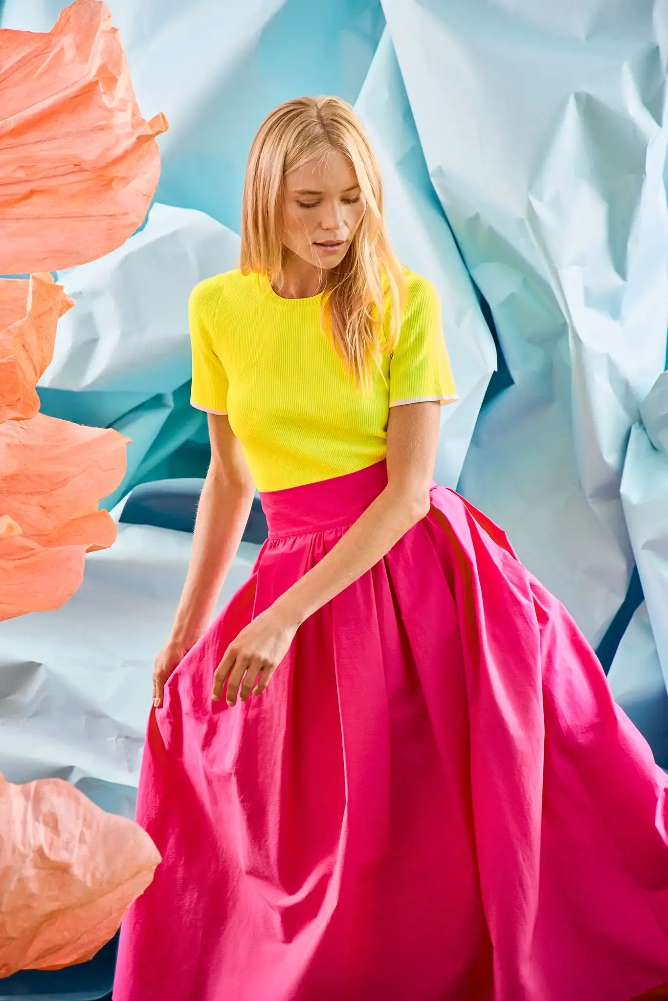 Avenue Skirt sold by Hunter Bell NYC product image thumbnail 3