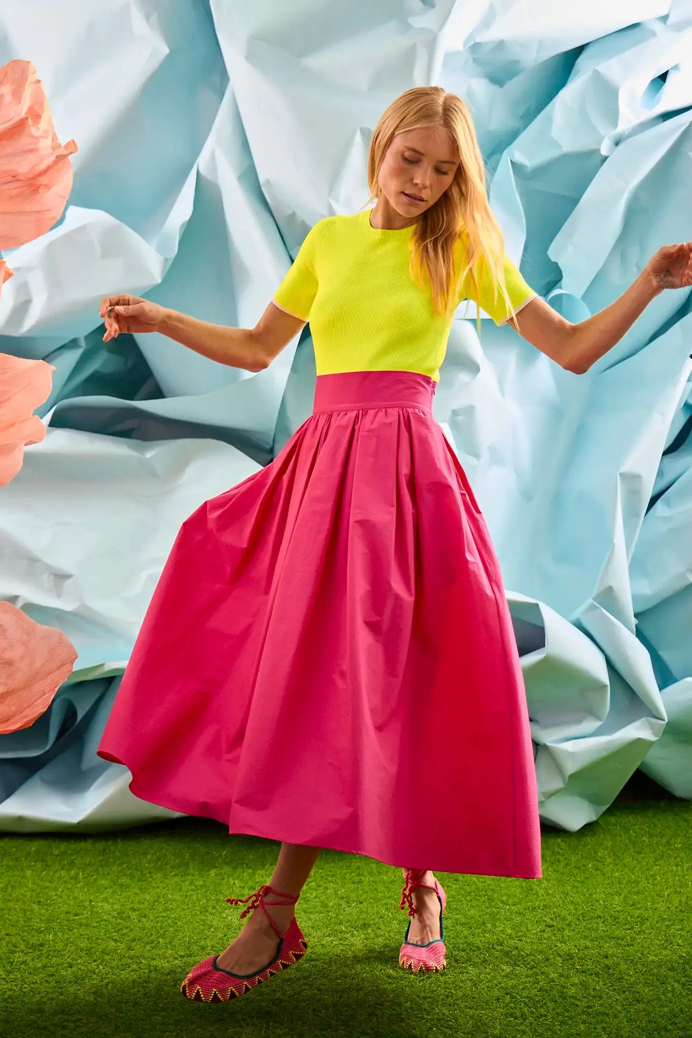 Avenue Skirt sold by Hunter Bell NYC product image thumbnail 4