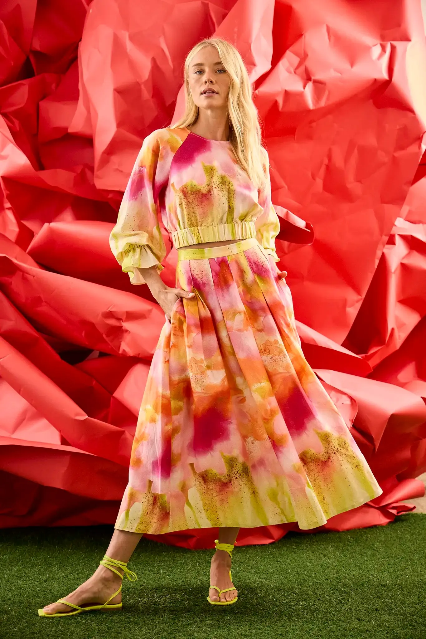 Alexis Skirt sold by Hunter Bell NYC product image thumbnail 3