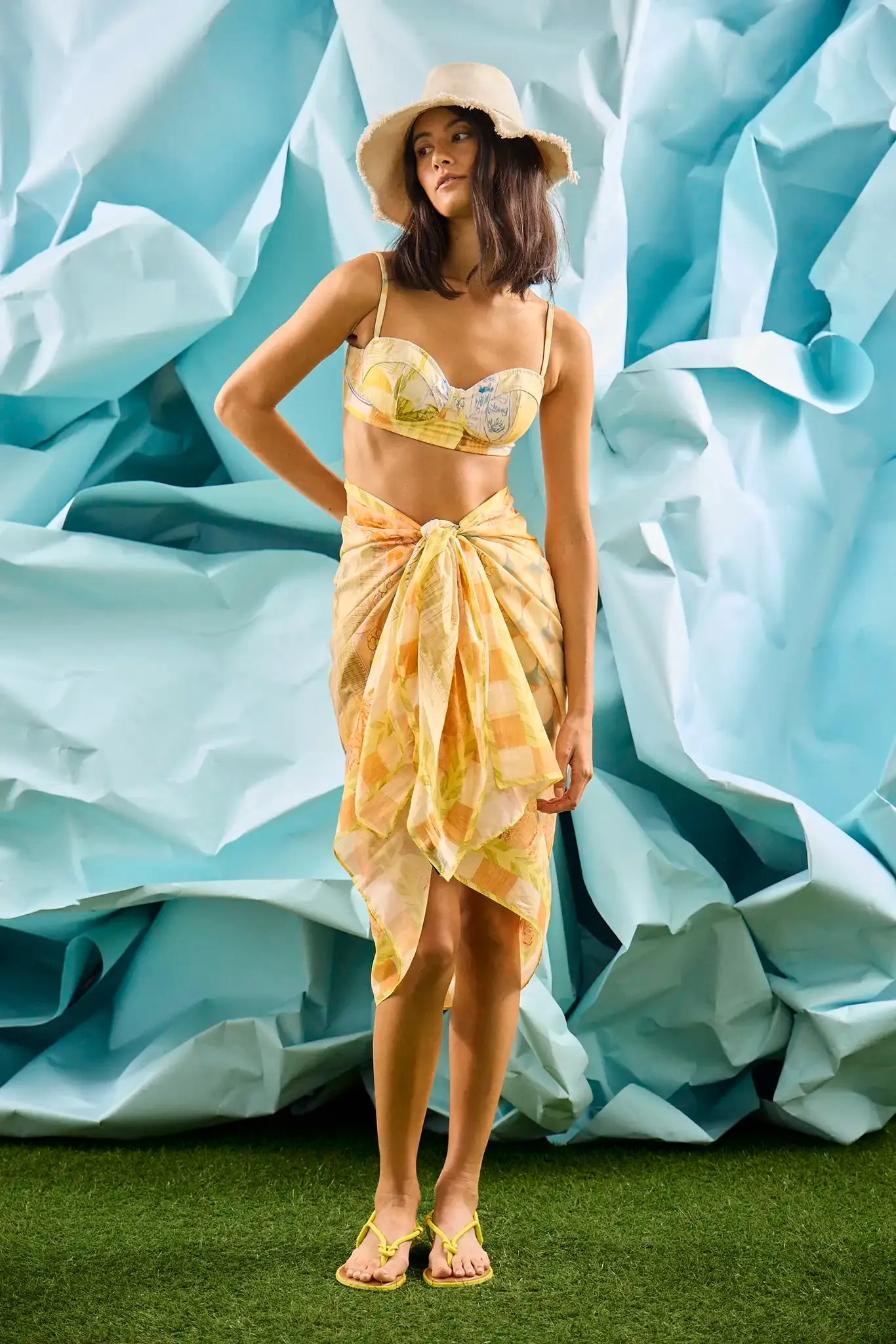 Sarong sold by Hunter Bell NYC product image thumbnail 4