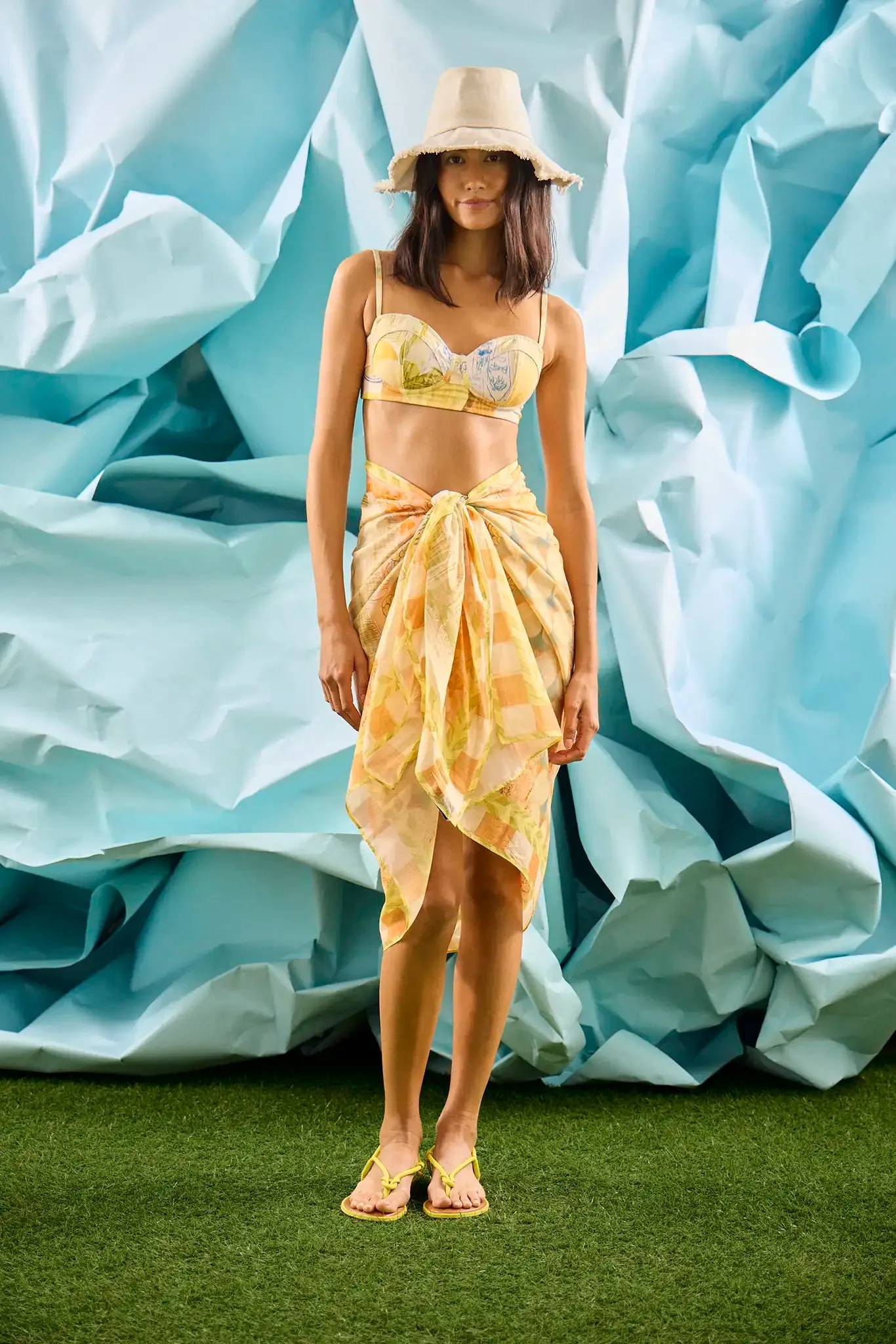 Sarong sold by Hunter Bell NYC product image thumbnail 3