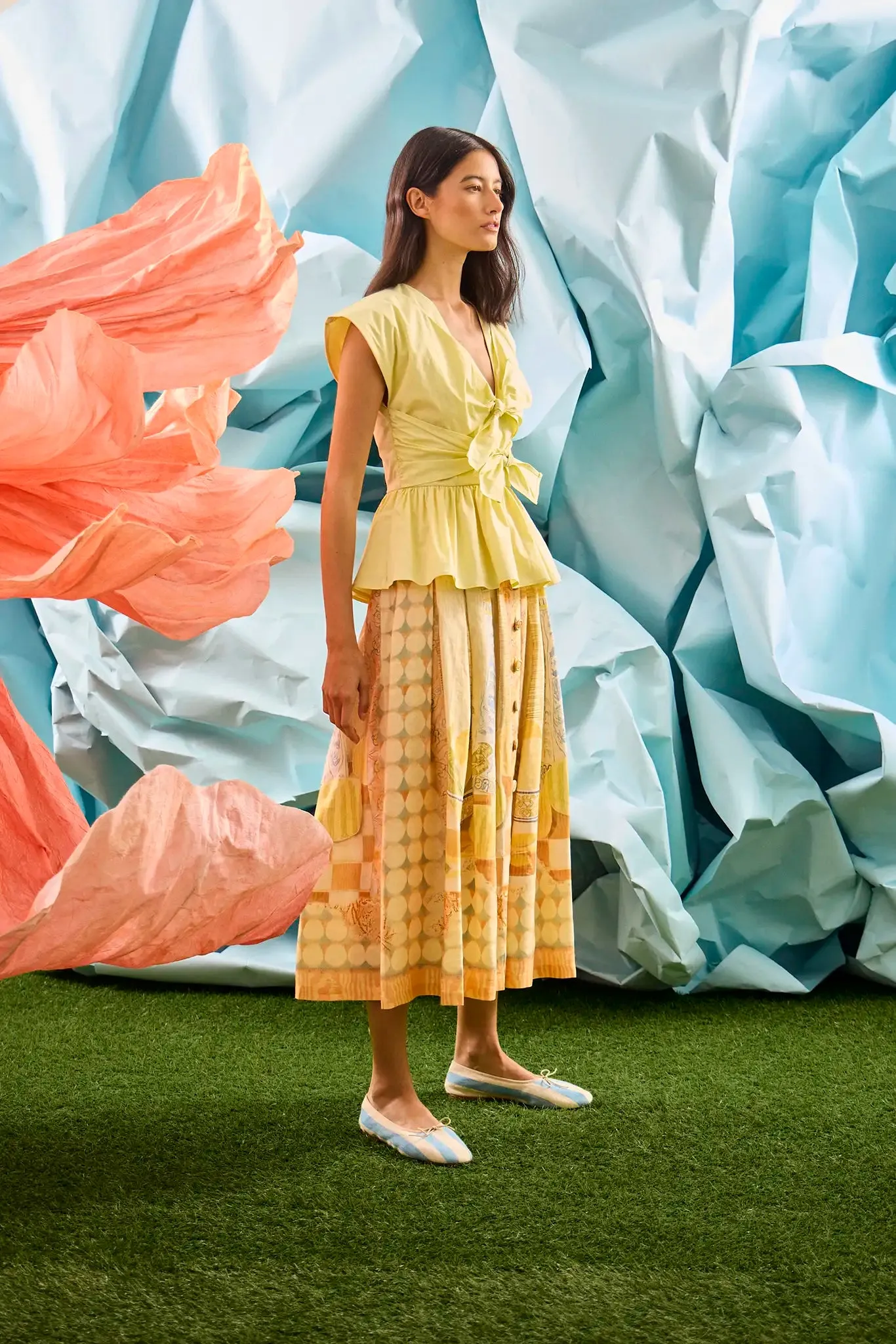 Eva Skirt sold by Hunter Bell NYC product image thumbnail 4