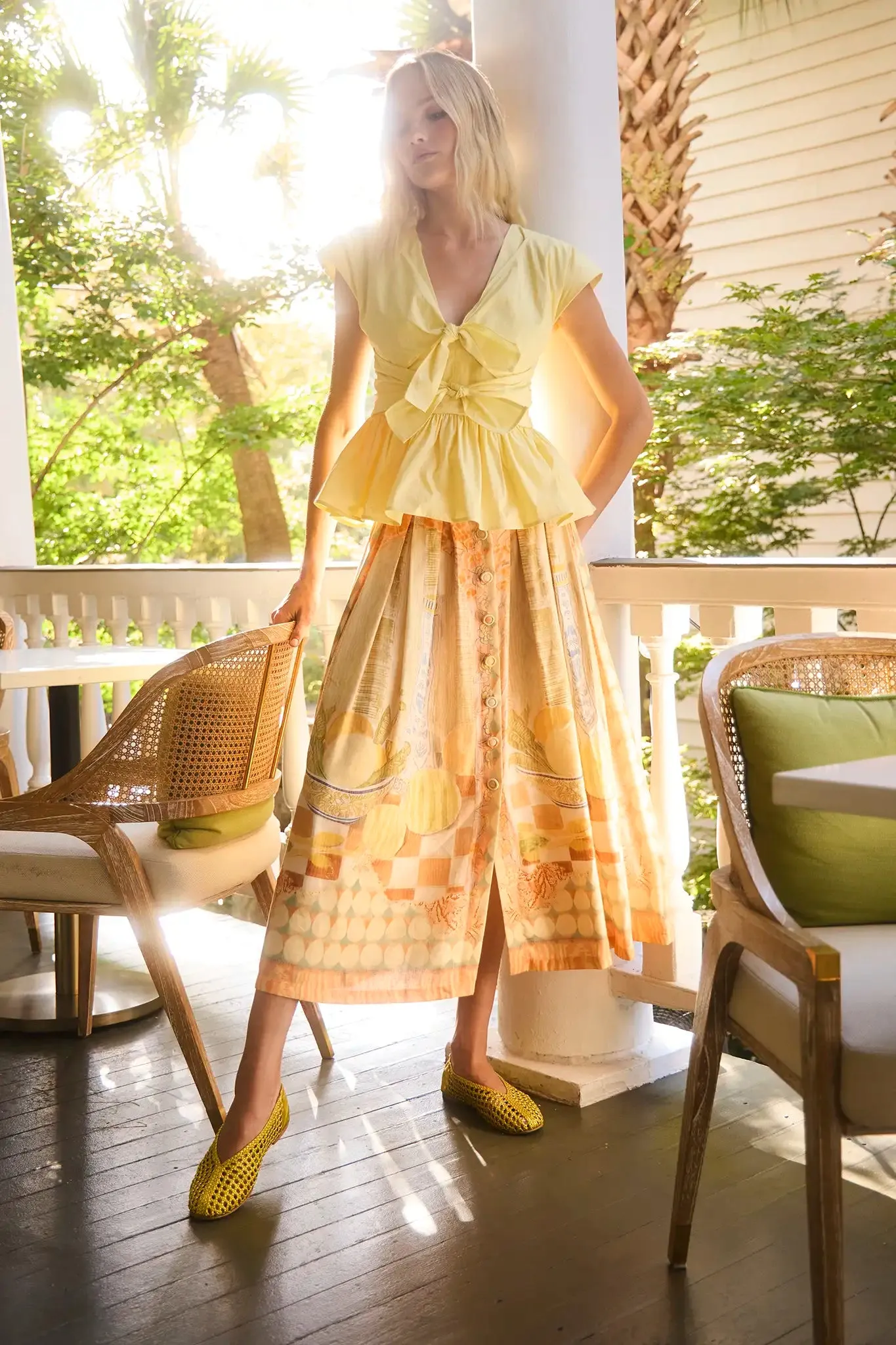 Eva Skirt sold by Hunter Bell NYC