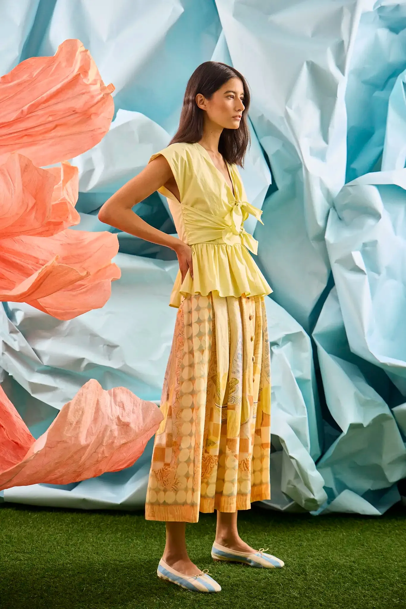 Eva Skirt sold by Hunter Bell NYC product image thumbnail 5