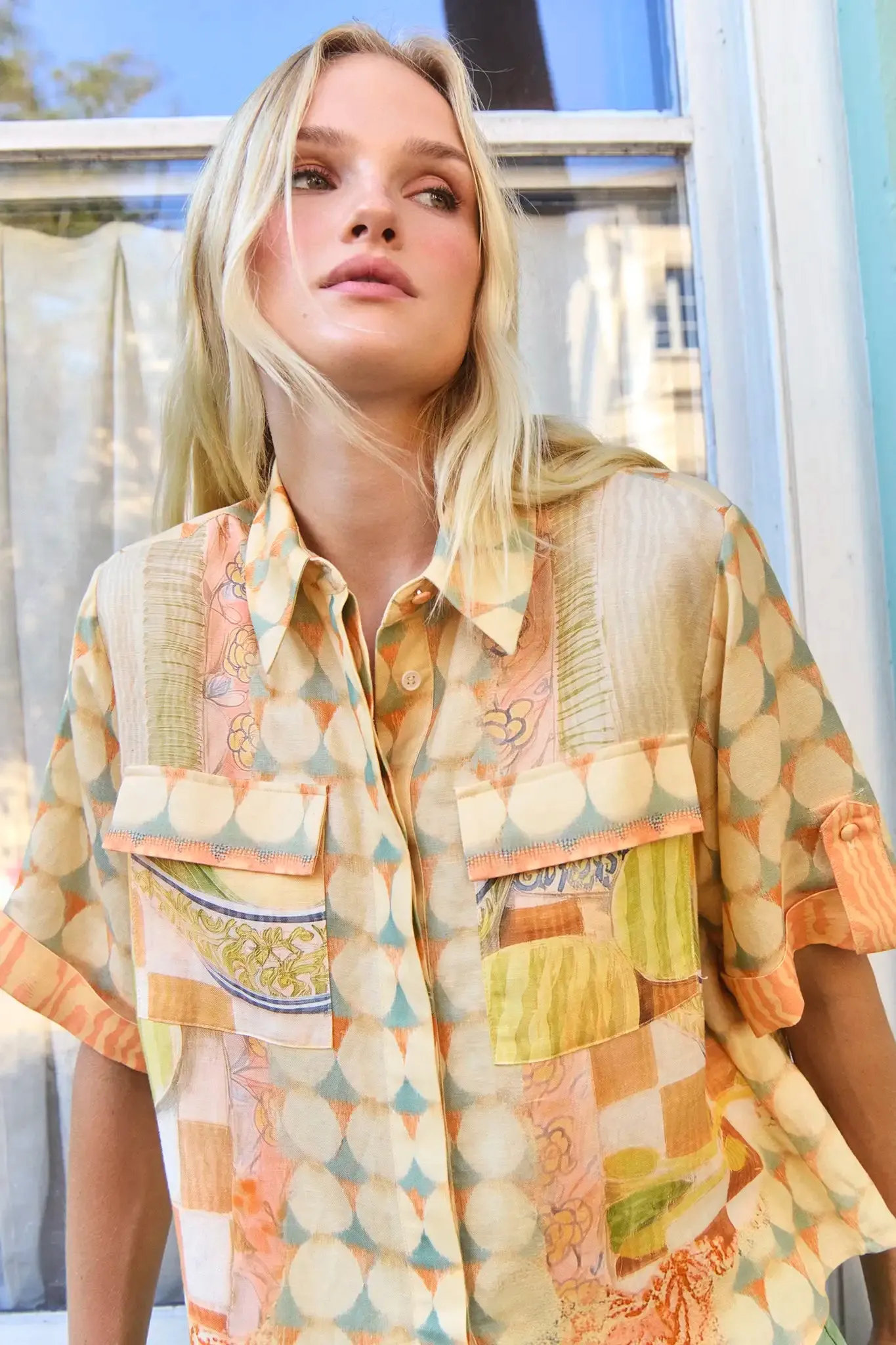 Hawkins Shirt sold by Hunter Bell NYC product image thumbnail 2