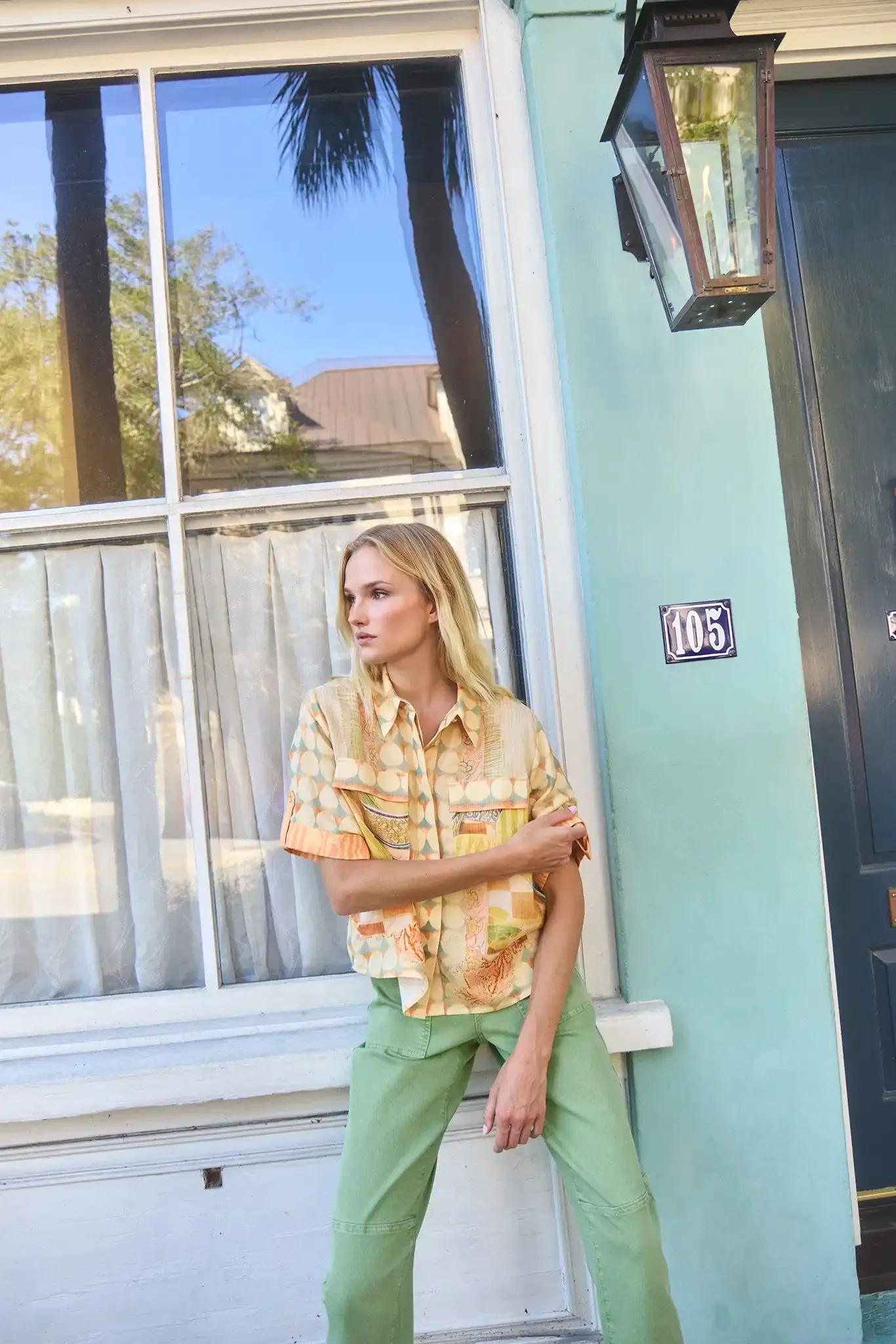 Hawkins Shirt sold by Hunter Bell NYC product image thumbnail 5