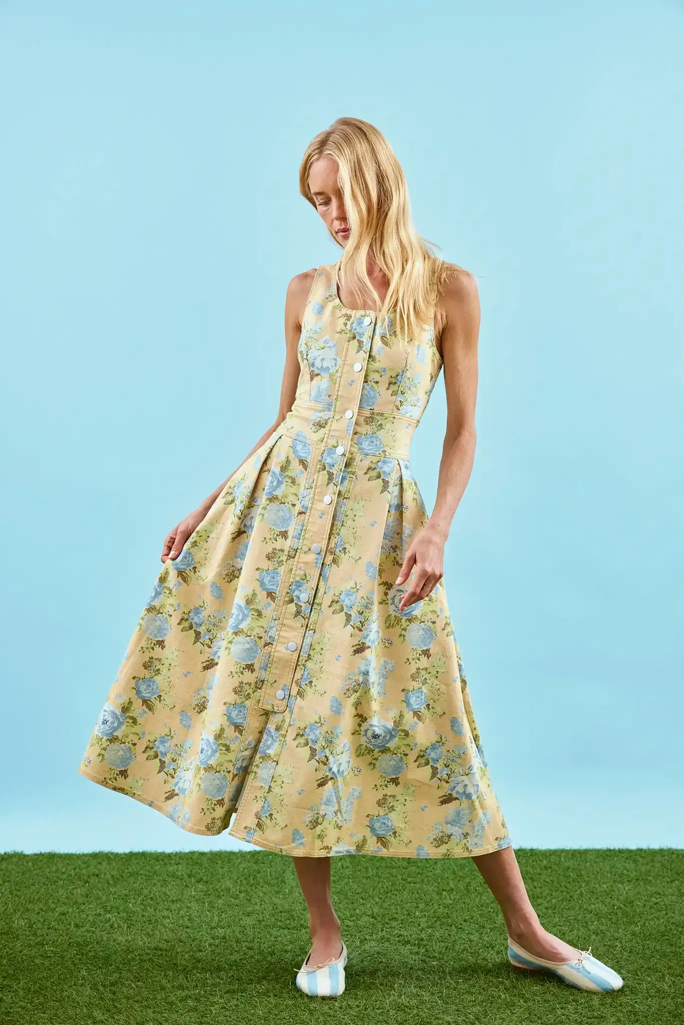 Thompson Dress sold by Hunter Bell NYC product image thumbnail 4