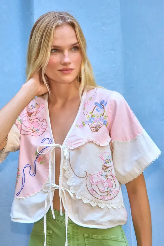 Bryce Top made by Hunter Bell NYC