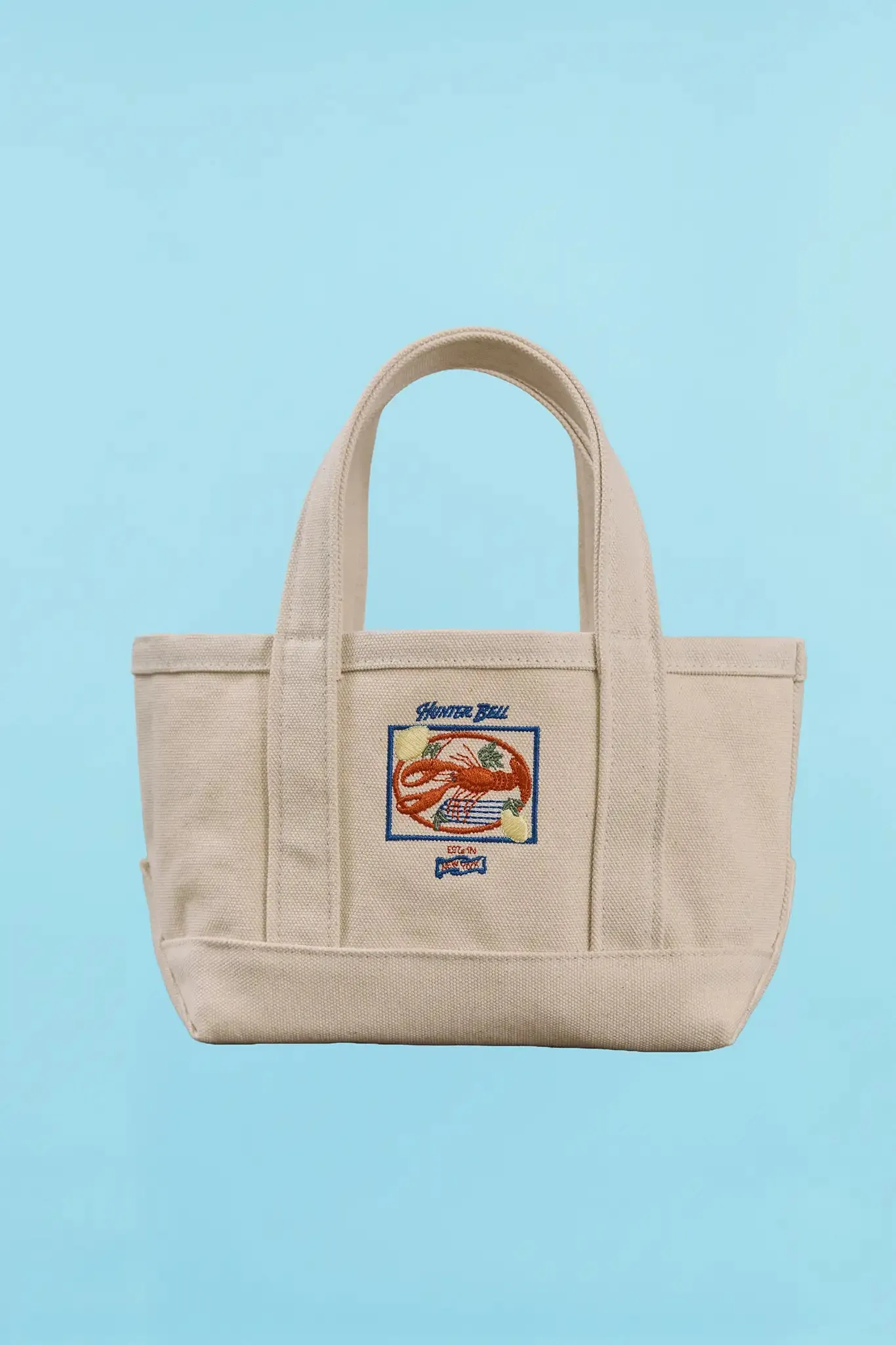 Small Canvas Tote sold by Hunter Bell NYC product image thumbnail 2