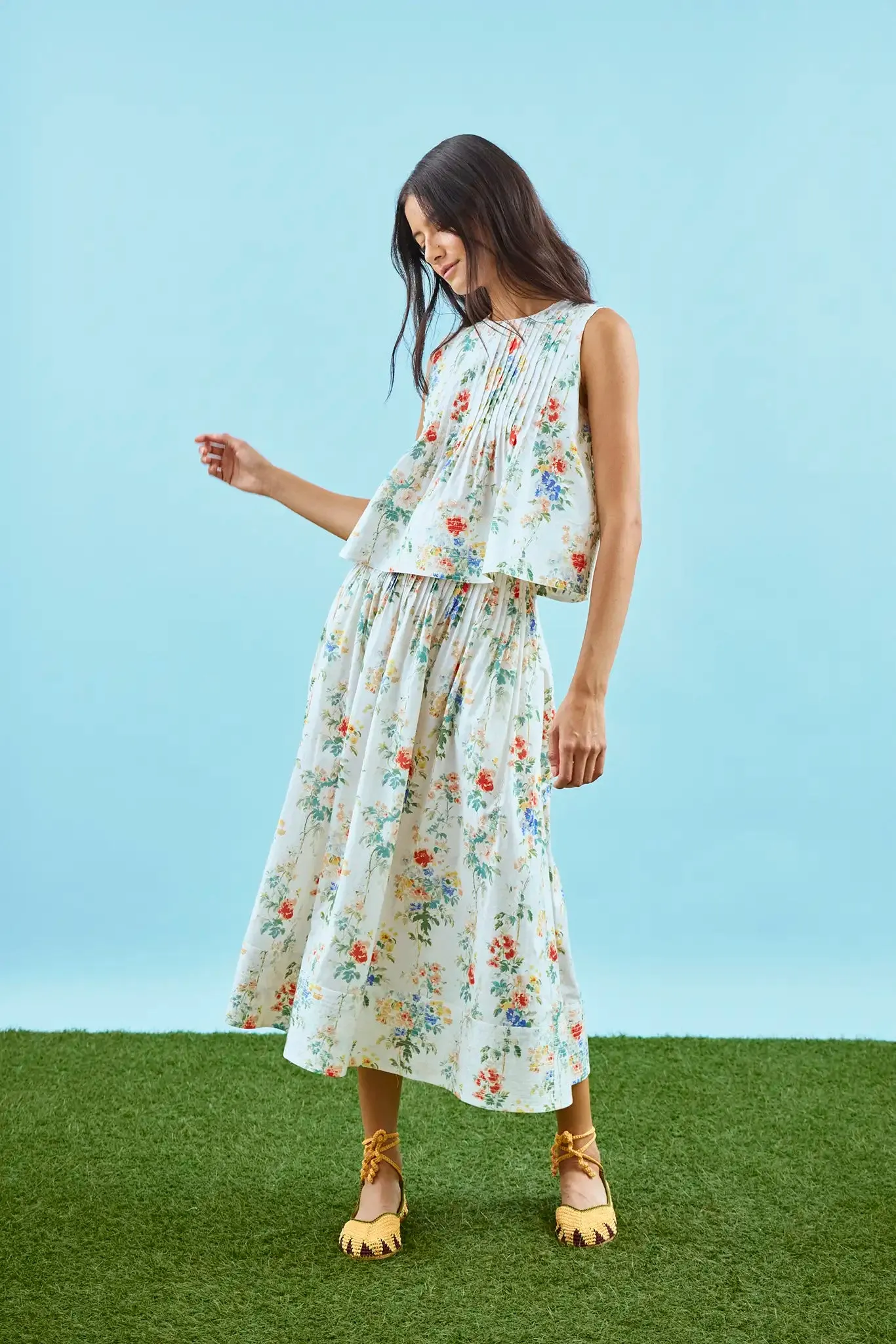 Fallon Skirt sold by Hunter Bell NYC product image thumbnail 4