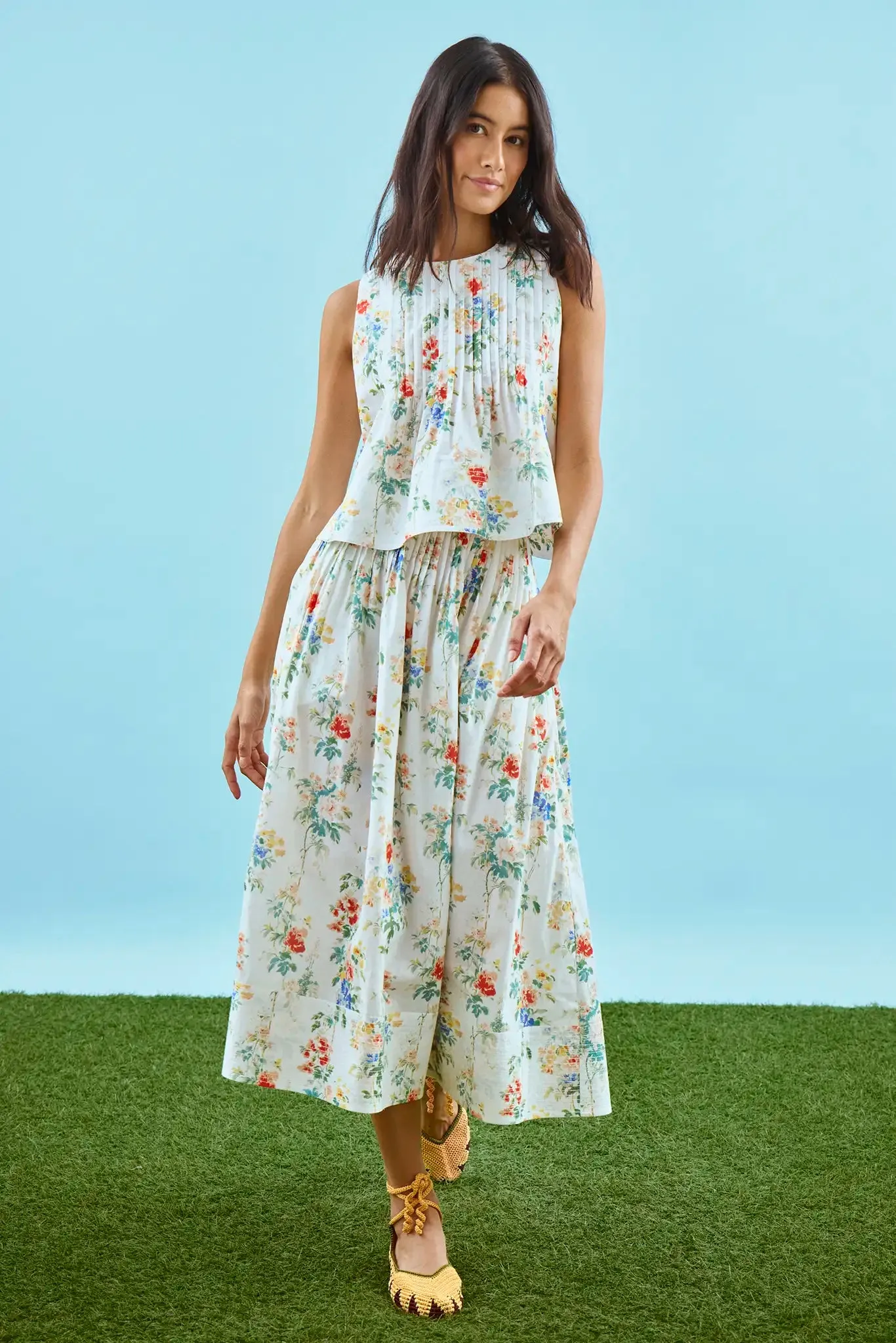 Fallon Skirt sold by Hunter Bell NYC product image thumbnail 3