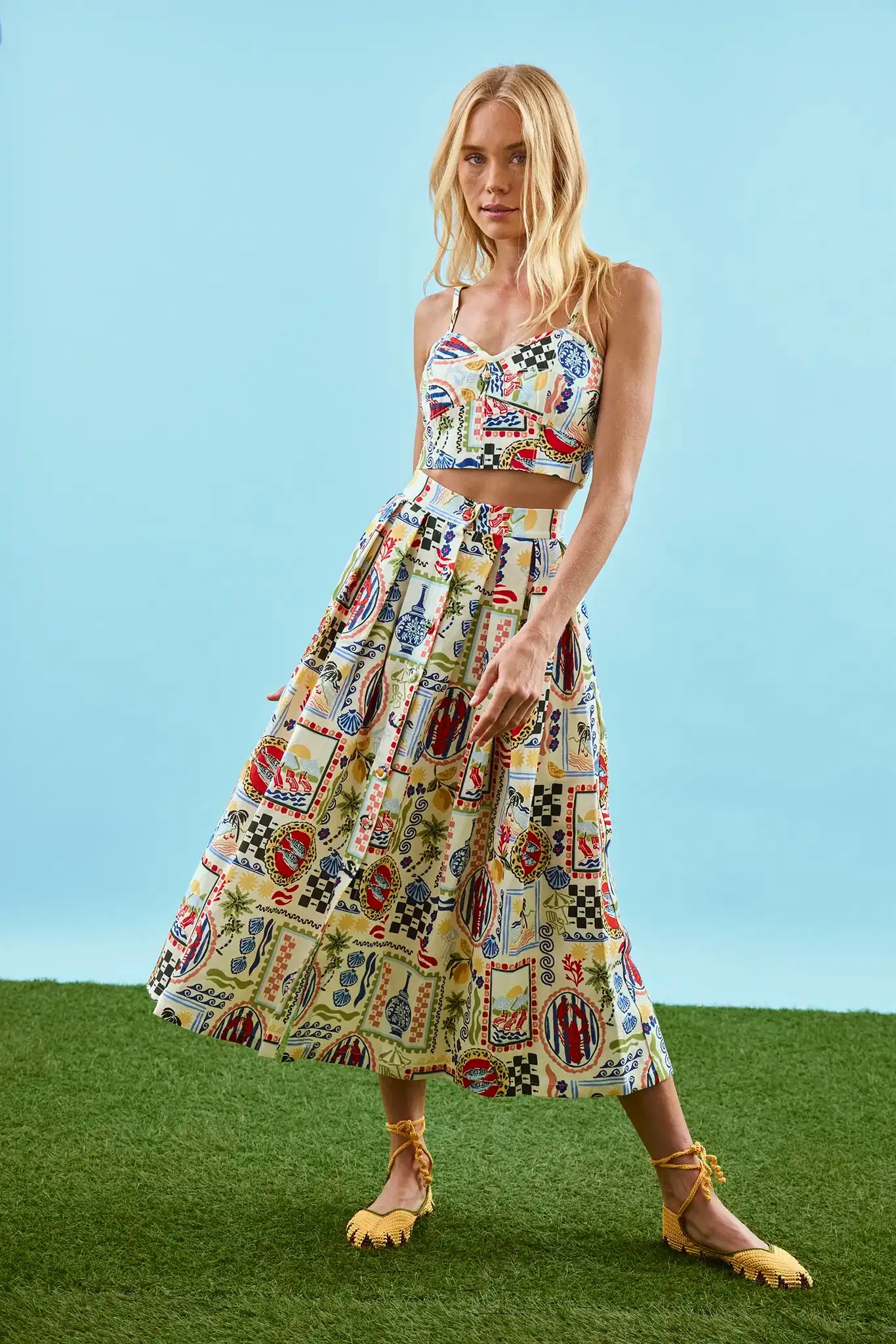Eva Skirt sold by Hunter Bell NYC product image thumbnail 5