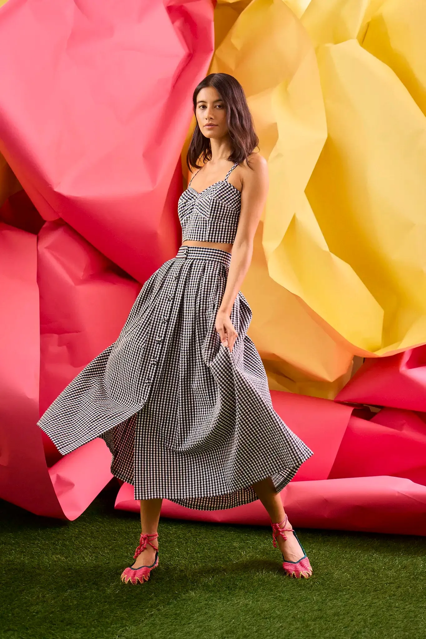 Eva Skirt sold by Hunter Bell NYC product image thumbnail 5