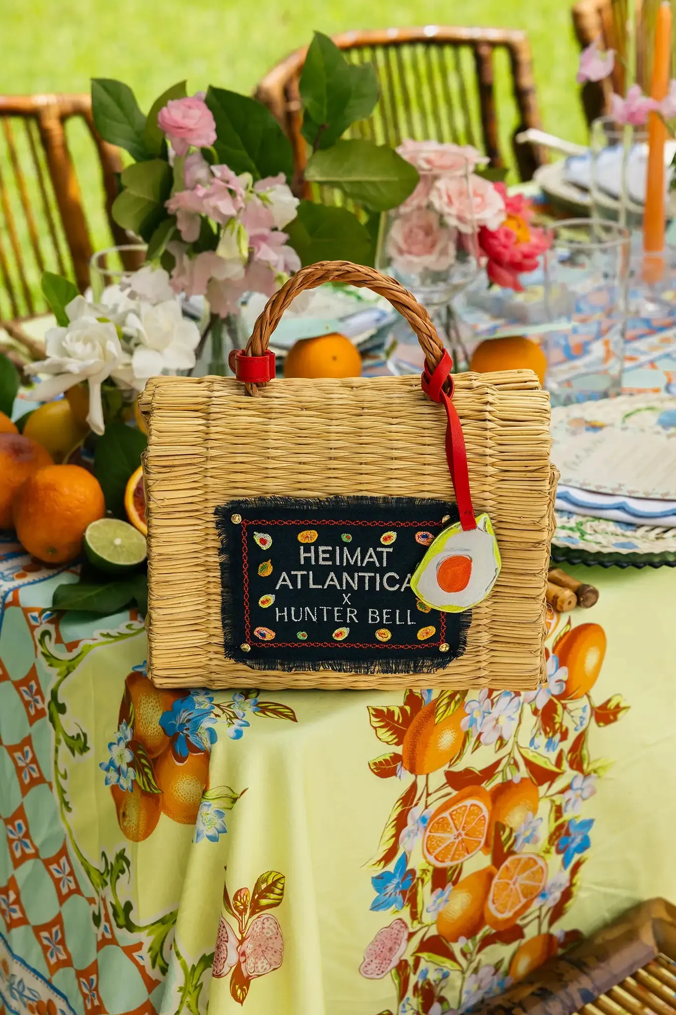 Hunter Bell x Heimat Atlantica Medium Basket Bag sold by Hunter Bell NYC product image thumbnail 3