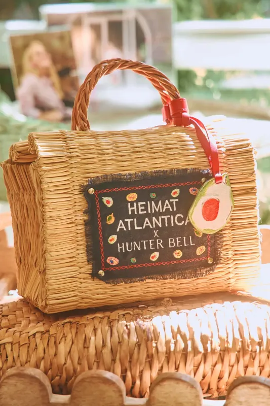 Hunter Bell x Heimat Atlantica Medium Basket Bag made by Hunter Bell NYC
