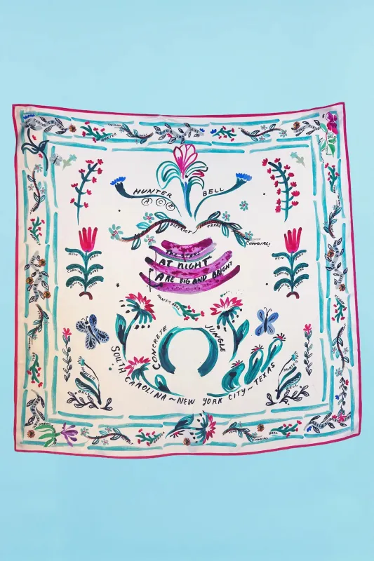 Anniversary Scarf made by Hunter Bell NYC