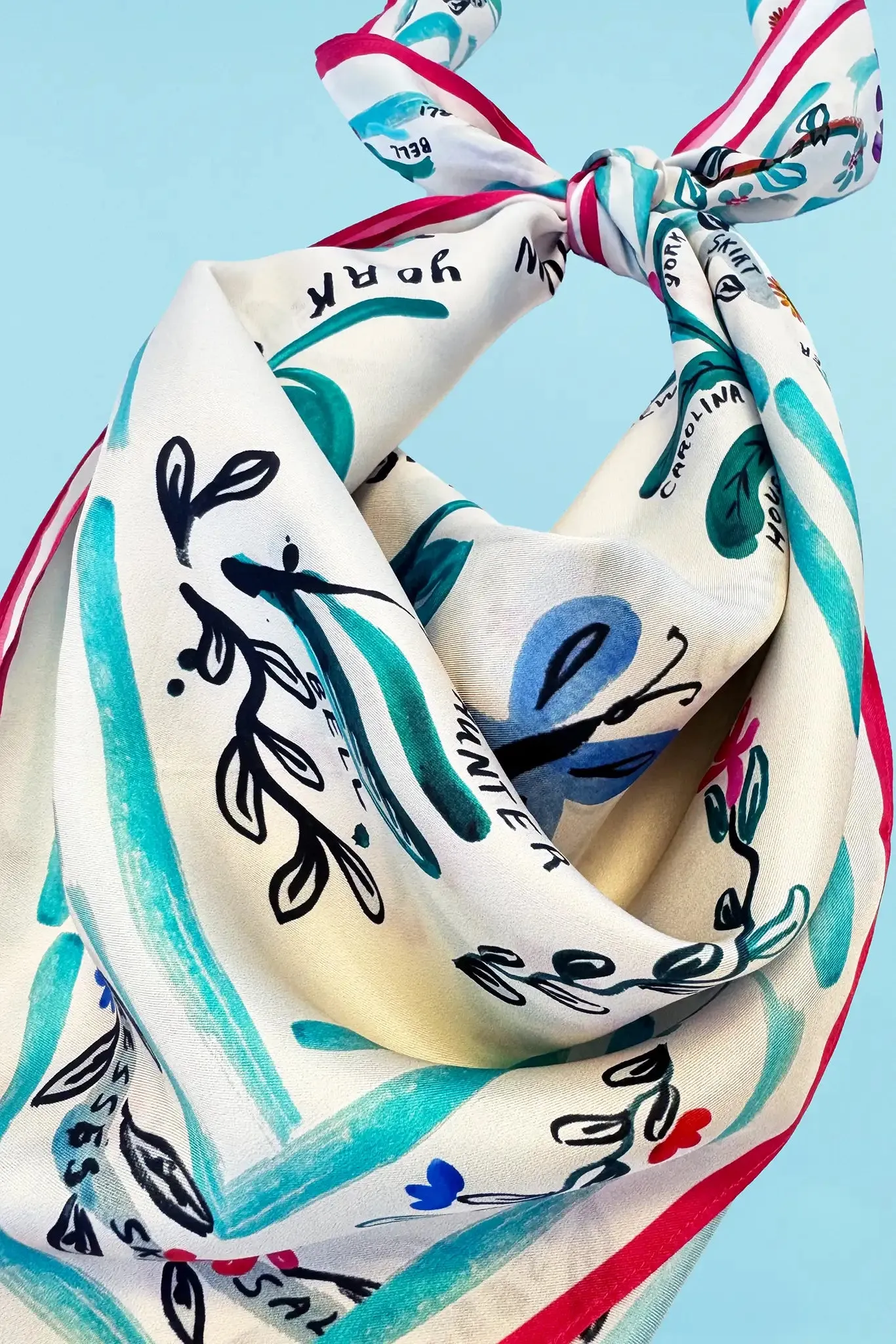 Anniversary Scarf sold by Hunter Bell NYC product image thumbnail 5