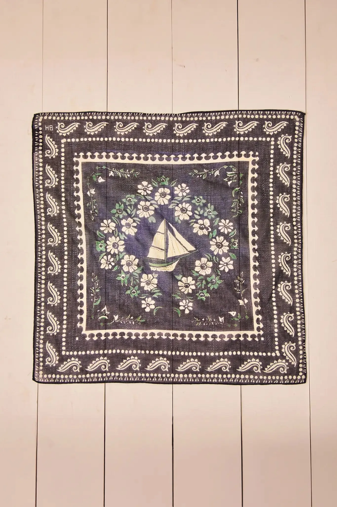 Printed Scarf sold by Hunter Bell NYC product image thumbnail 3