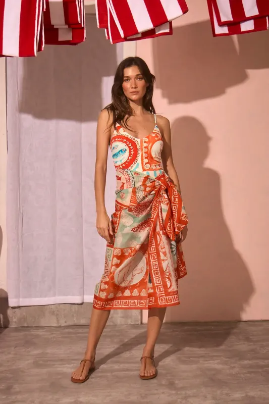 Sarong Cover Up made by Hunter Bell NYC