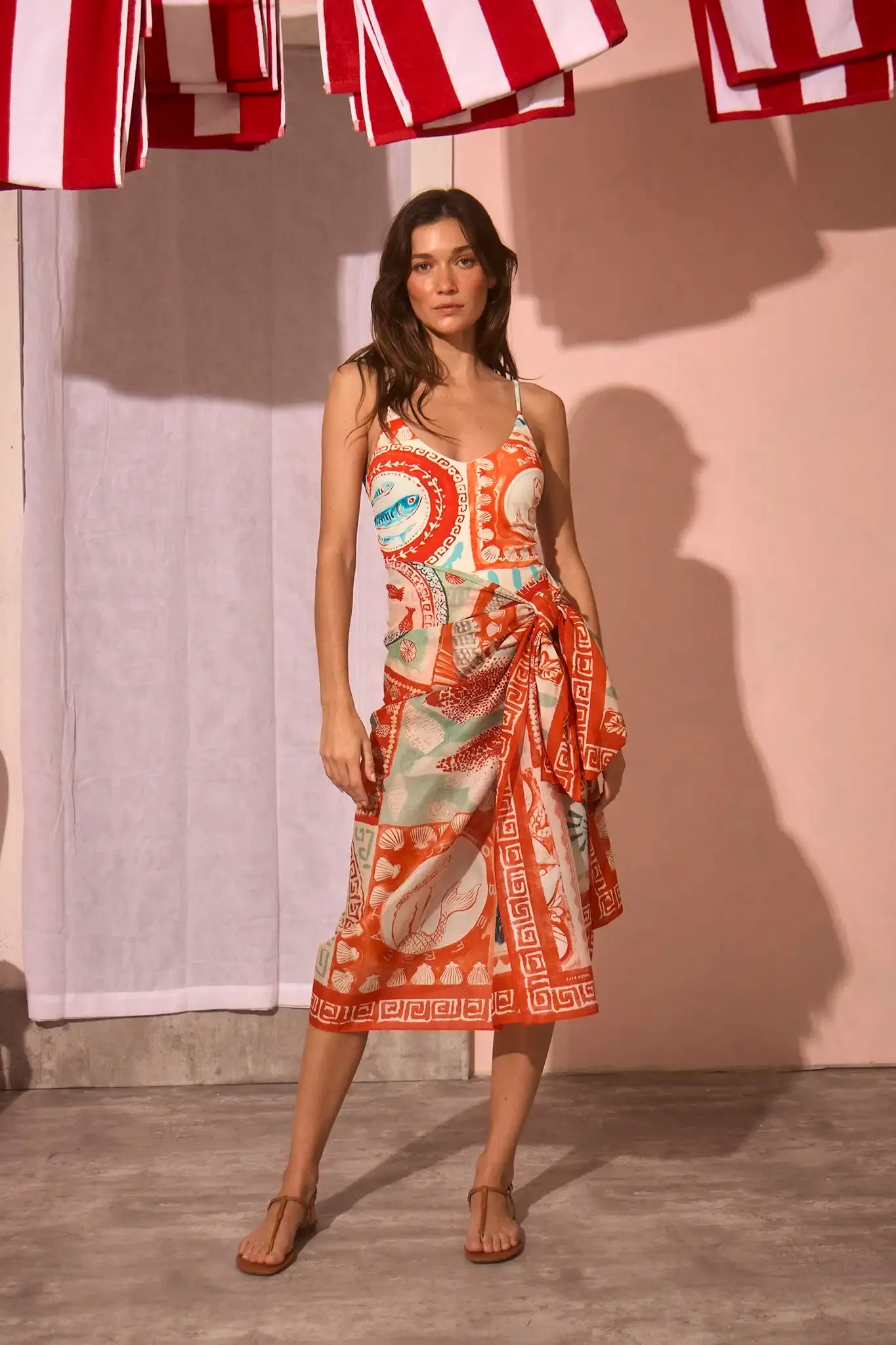 Sarong Cover Up sold by Hunter Bell NYC