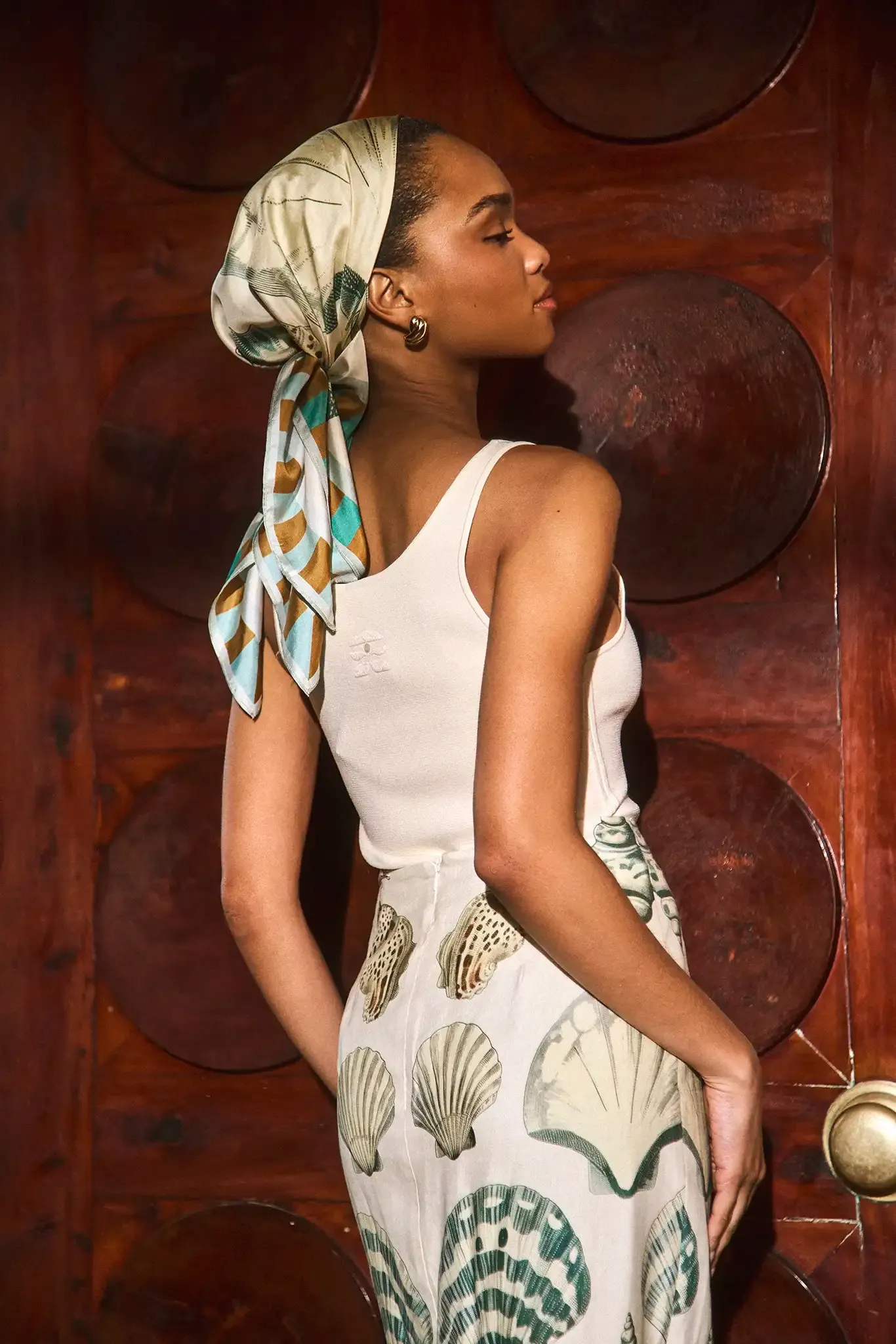 Coquille Scarf sold by Hunter Bell NYC