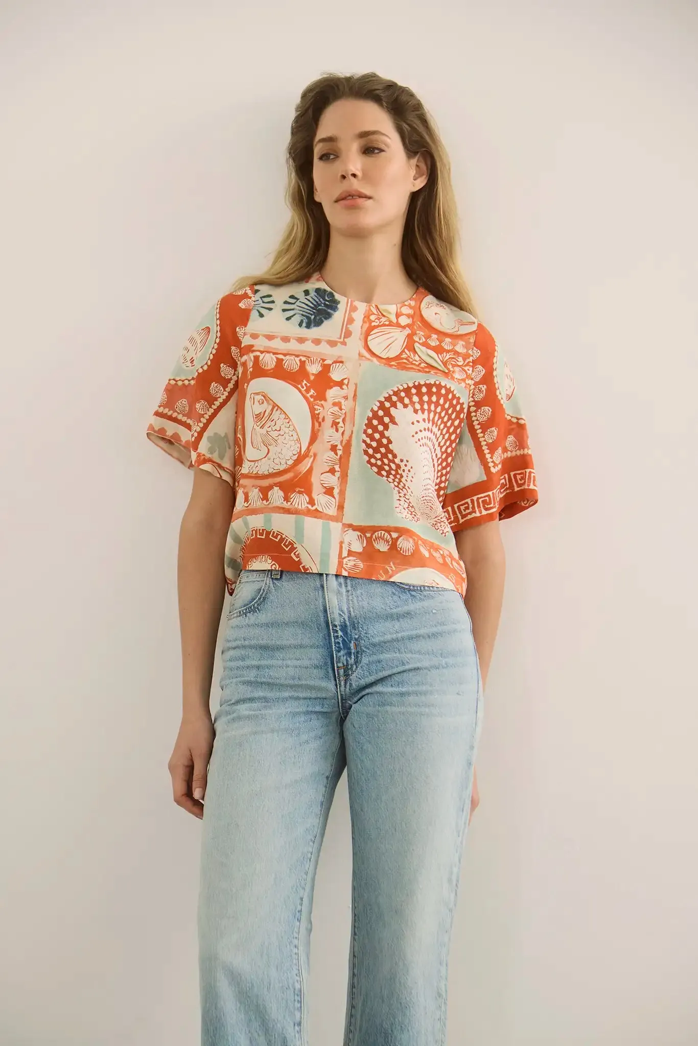Maeve Top sold by Hunter Bell NYC product image thumbnail 4