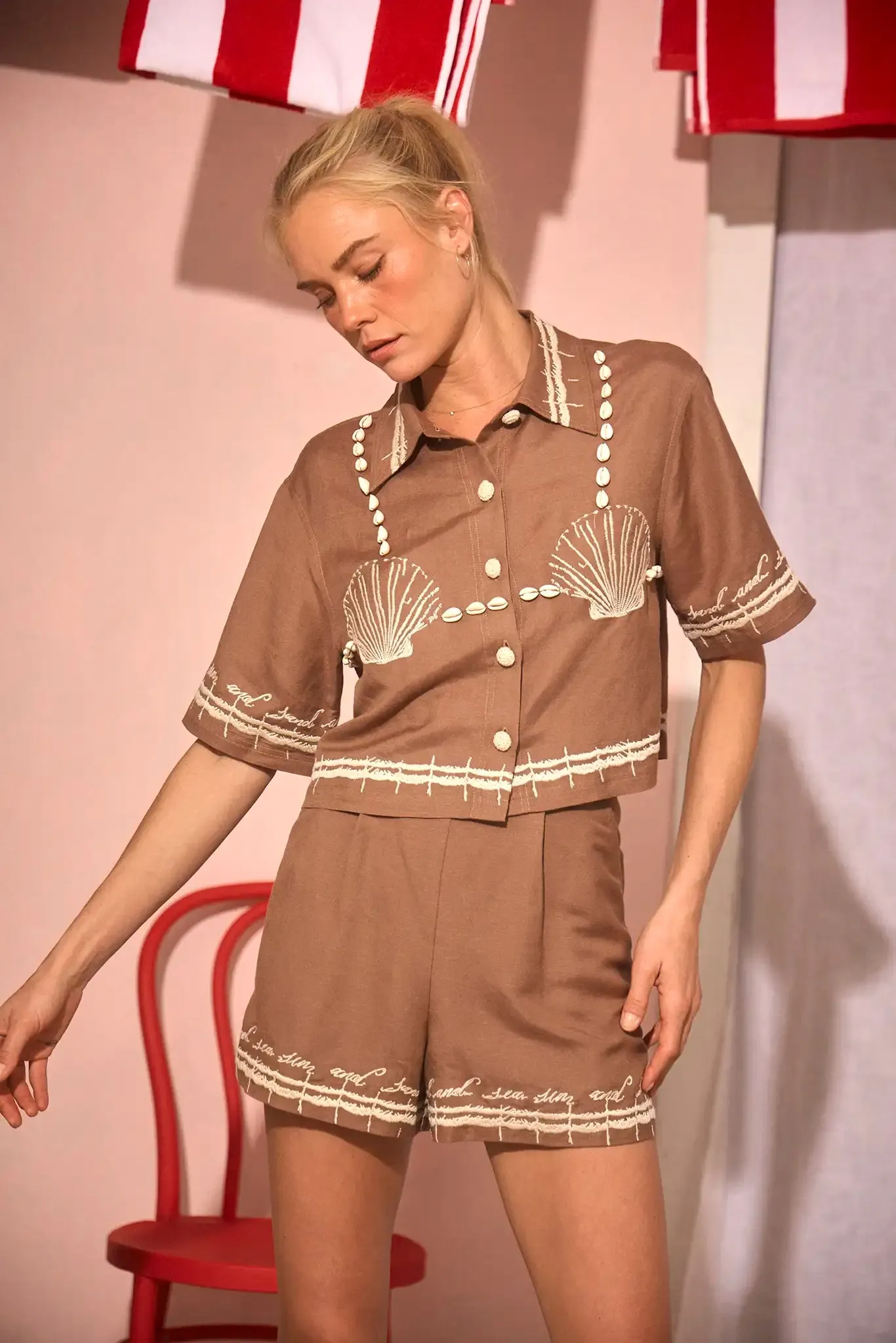 Camp Shirt sold by Hunter Bell NYC product image thumbnail 2