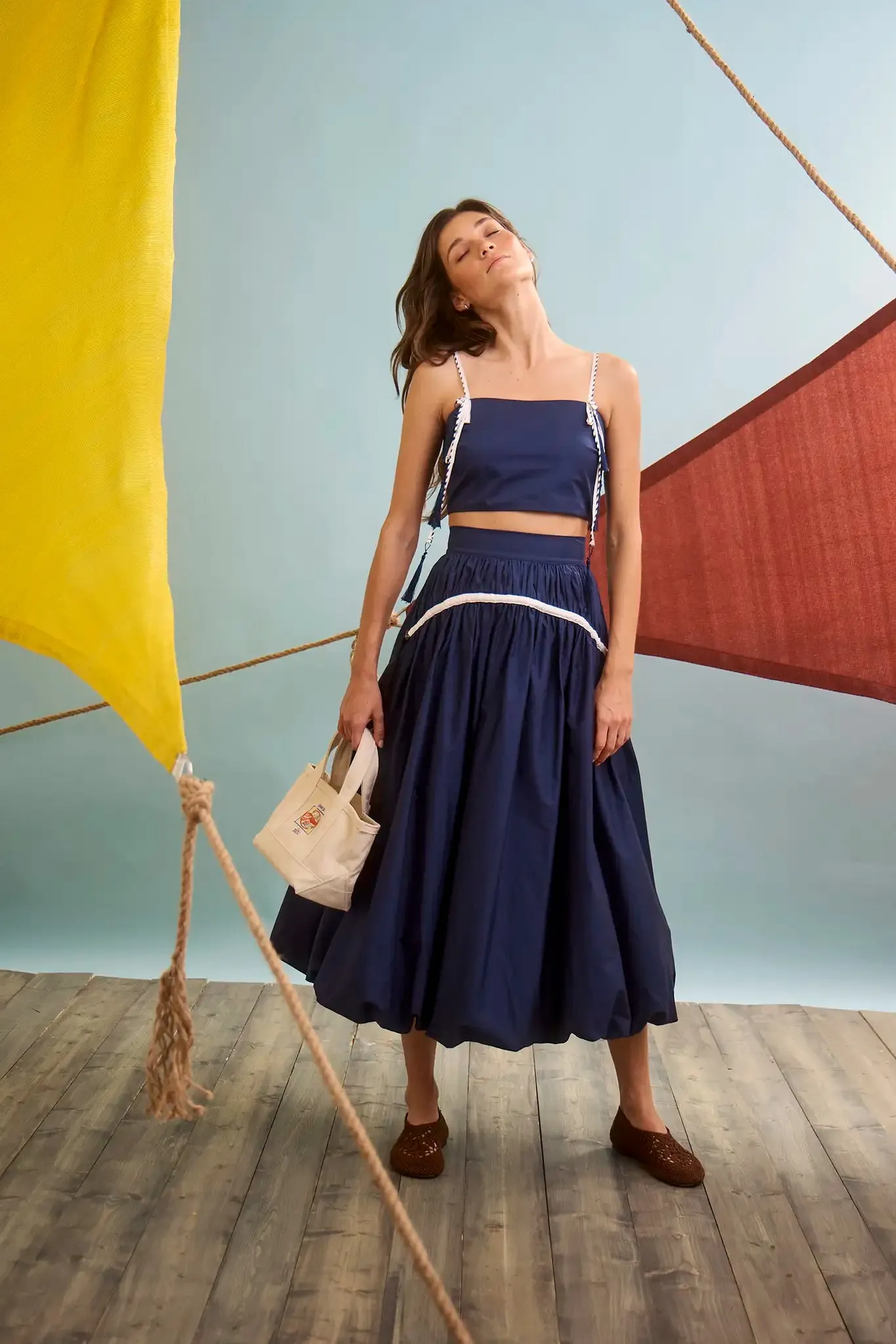 Allegra Skirt sold by Hunter Bell NYC product image thumbnail 4