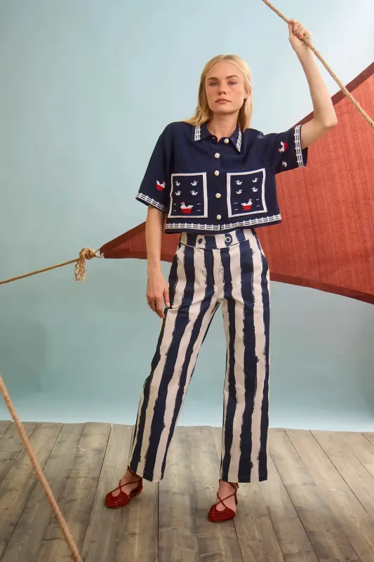 Juno Pant made by Hunter Bell NYC