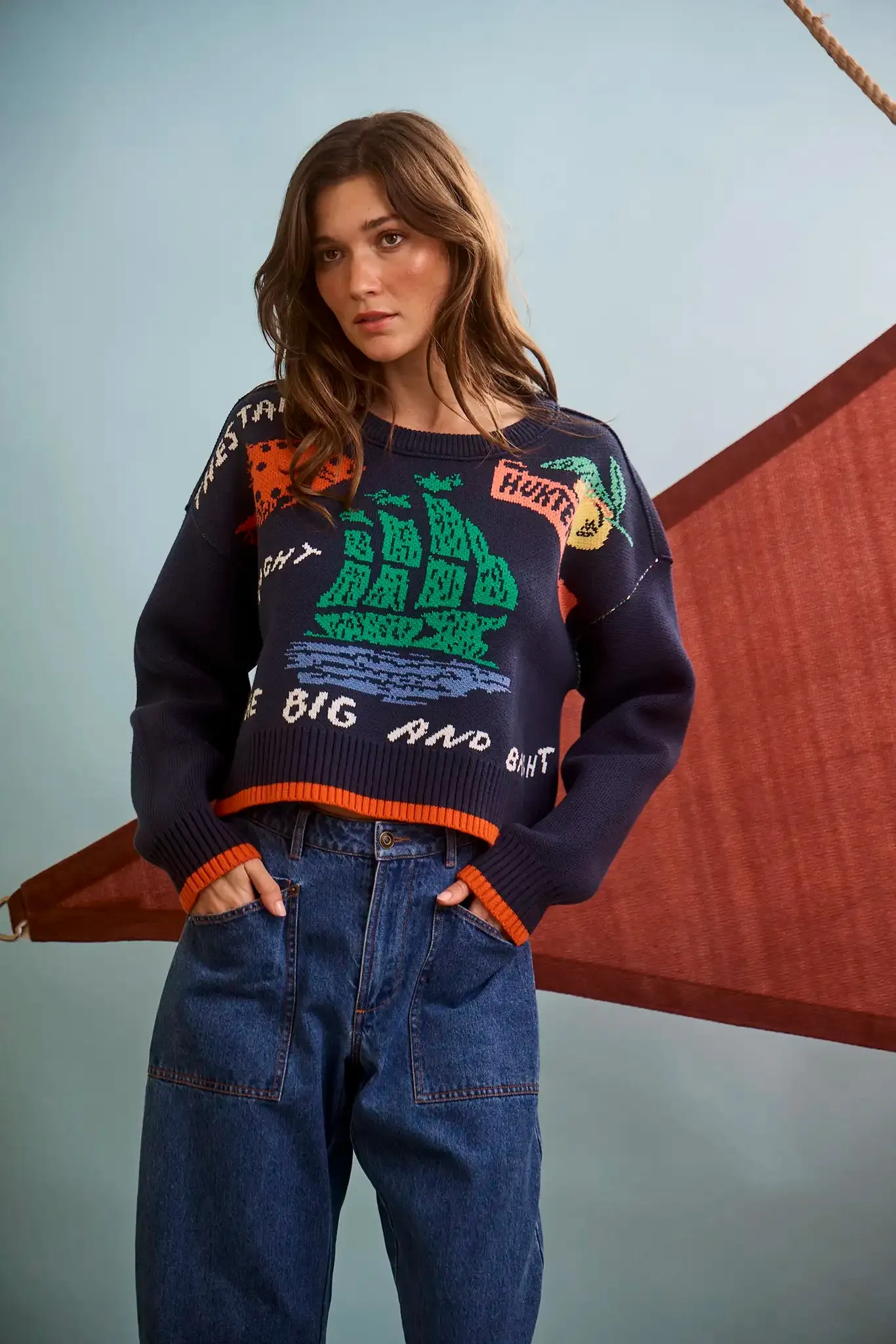 St. Georges Sweater sold by Hunter Bell NYC product image thumbnail 4