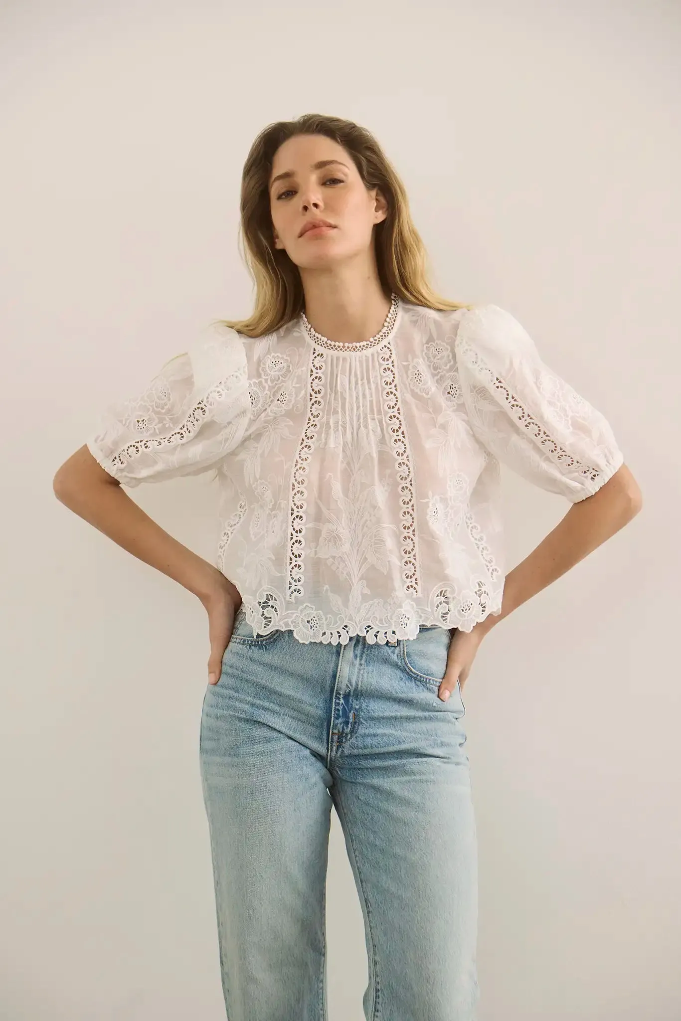 Ouisie Top sold by Hunter Bell NYC product image thumbnail 4