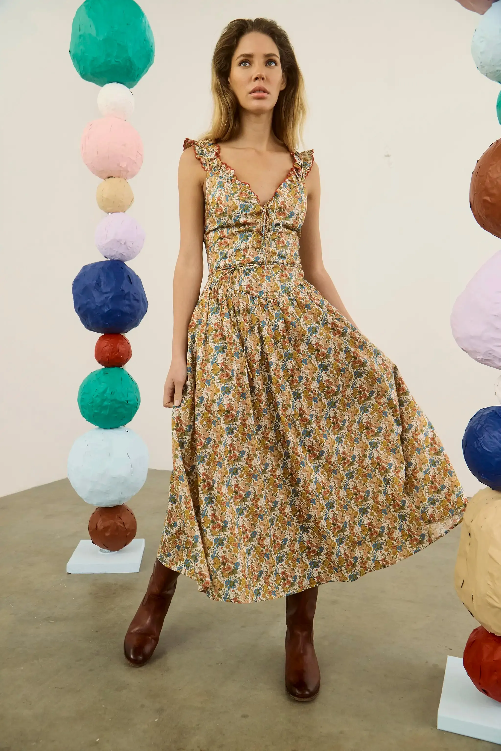 Ella Lee Dress sold by Hunter Bell NYC product image thumbnail 3