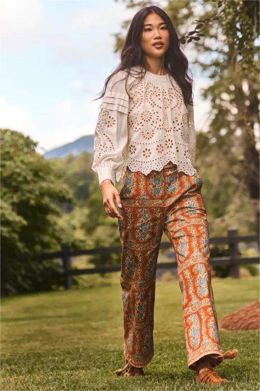 Juno Pant made by Hunter Bell NYC